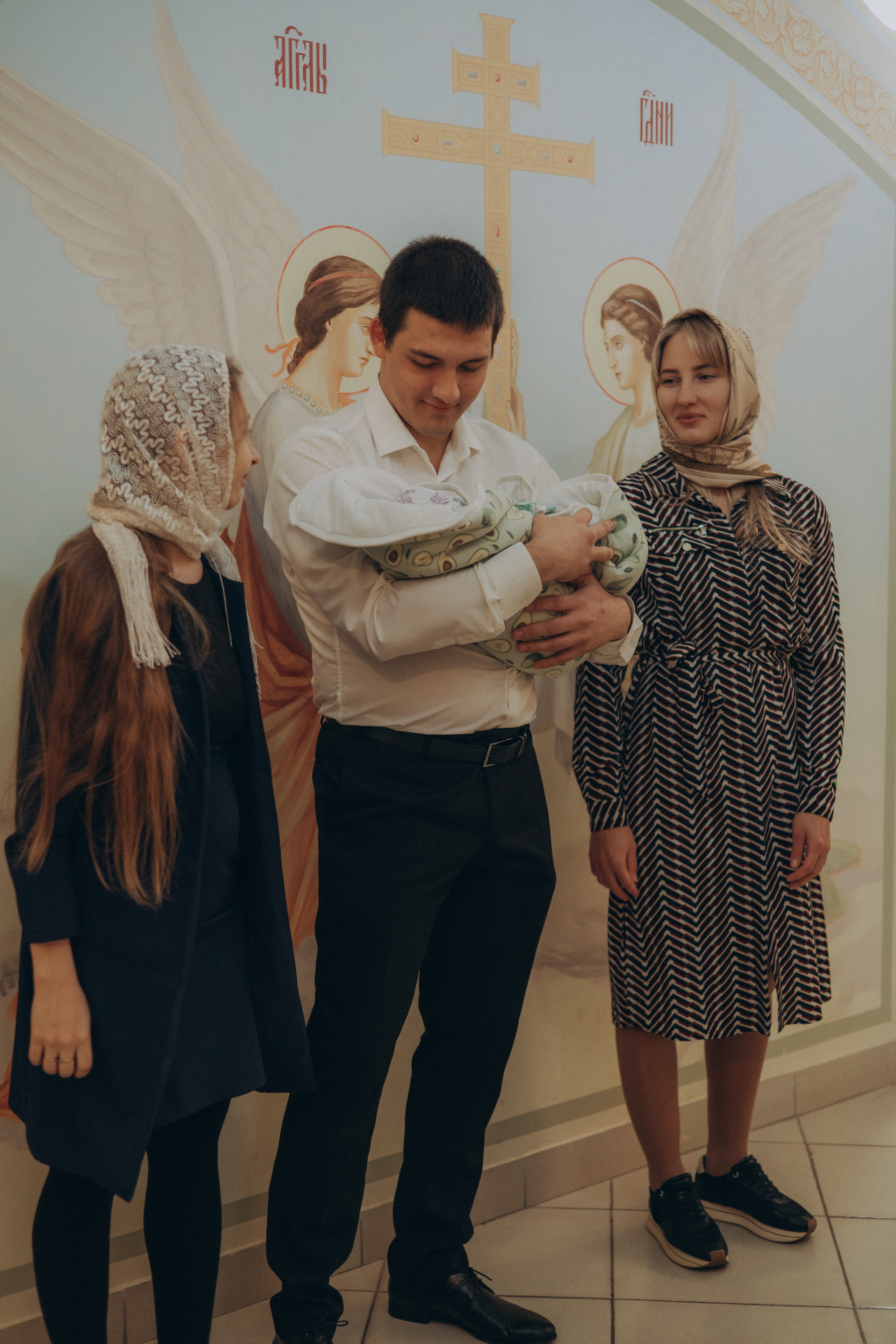 Крещение Кости. Семейный фотограф в Москве Любовь Переседова