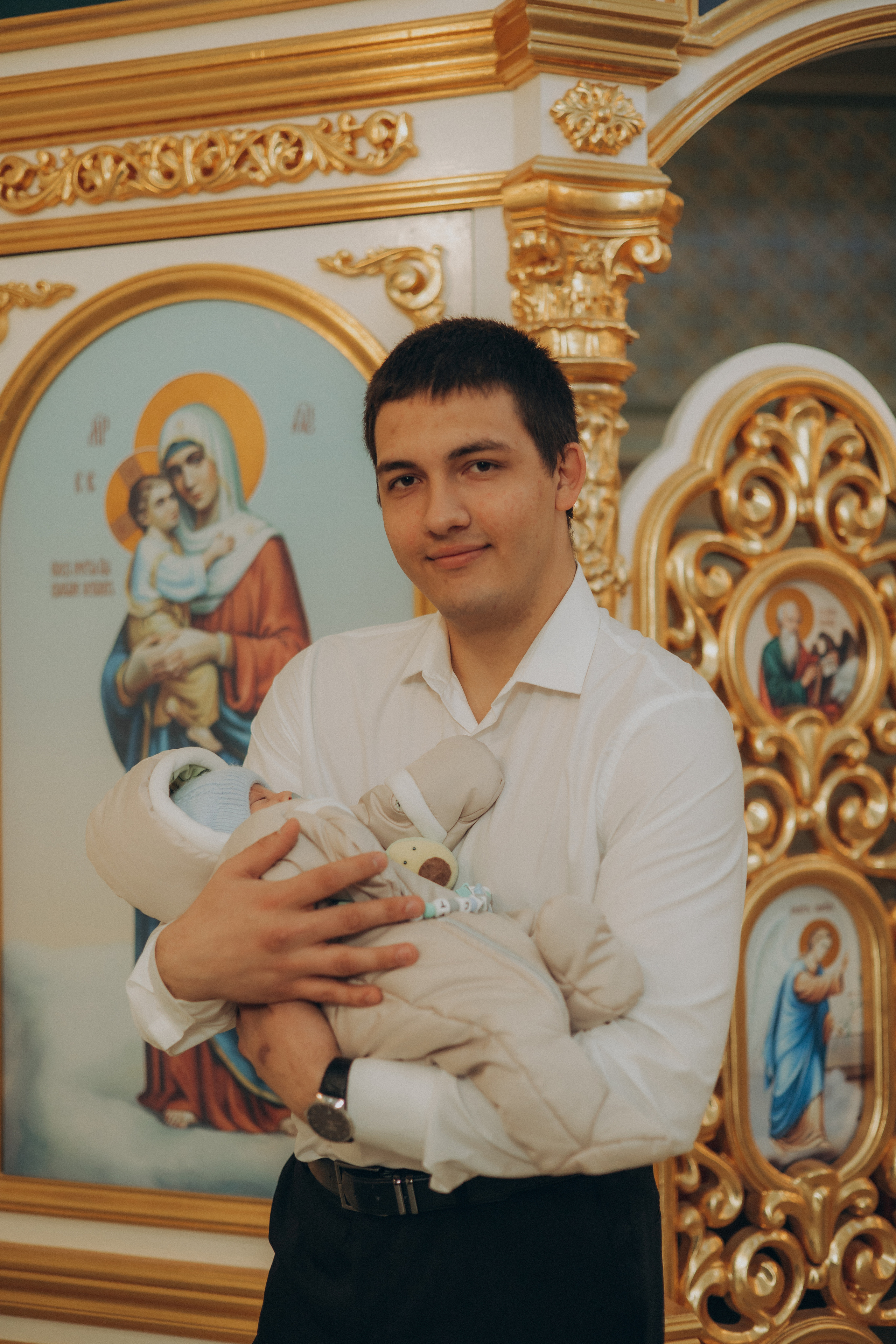 Крещение Кости. Семейный фотограф в Москве Любовь Переседова