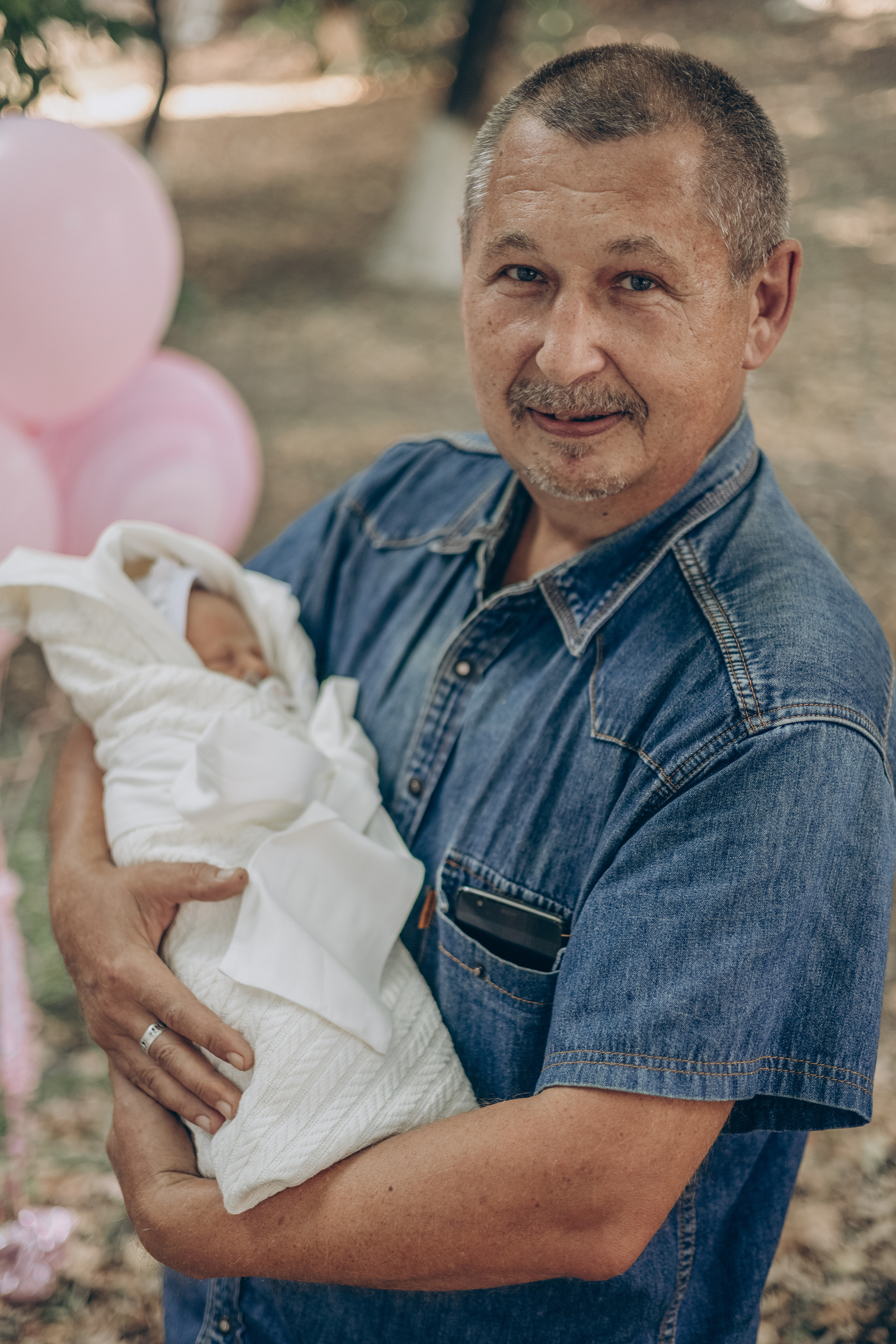 Выписка Яны из роддома. Семейный фотограф в Москве Любовь Переседова