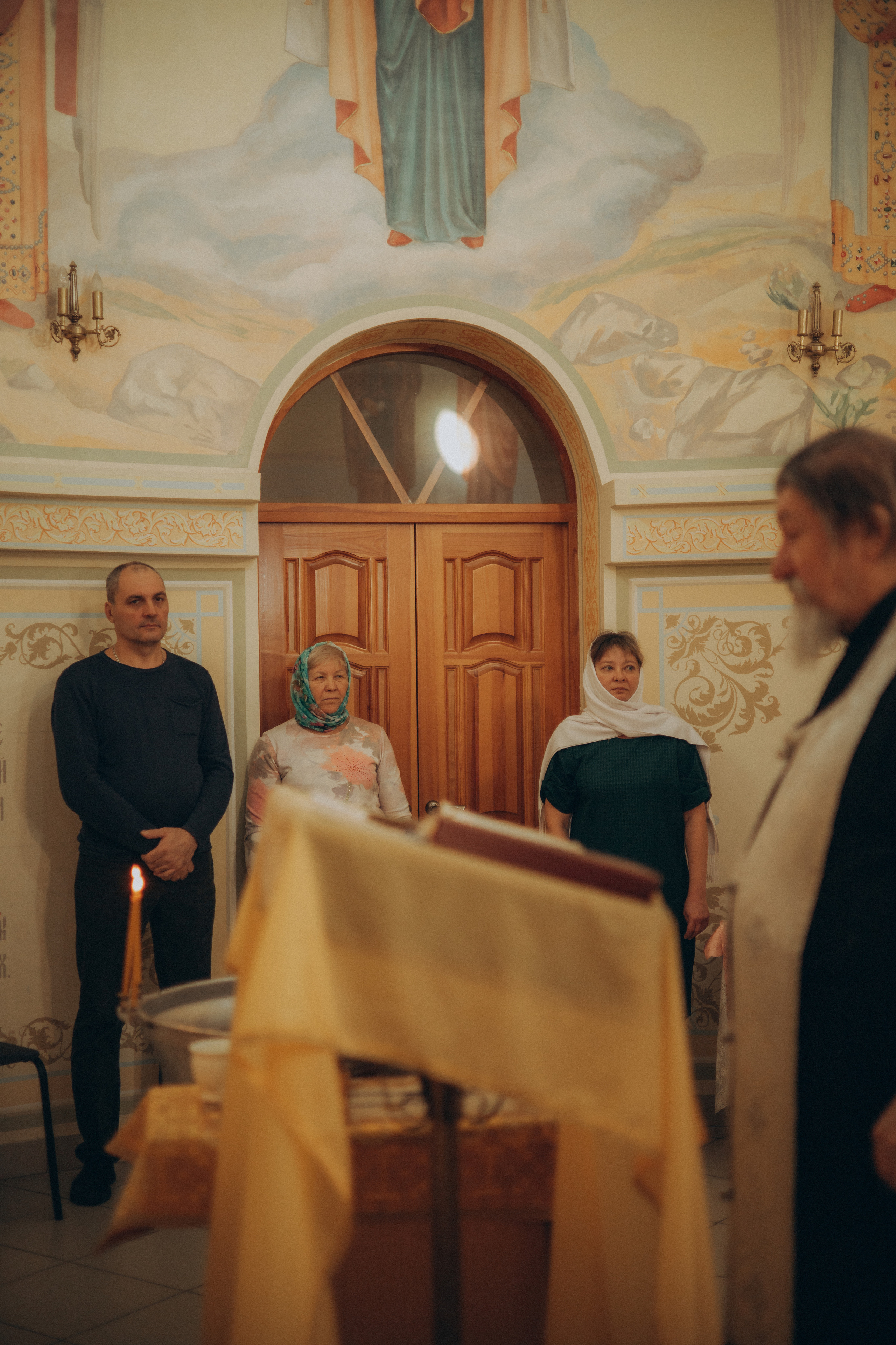 Крещение Кости. Семейный фотограф в Москве Любовь Переседова