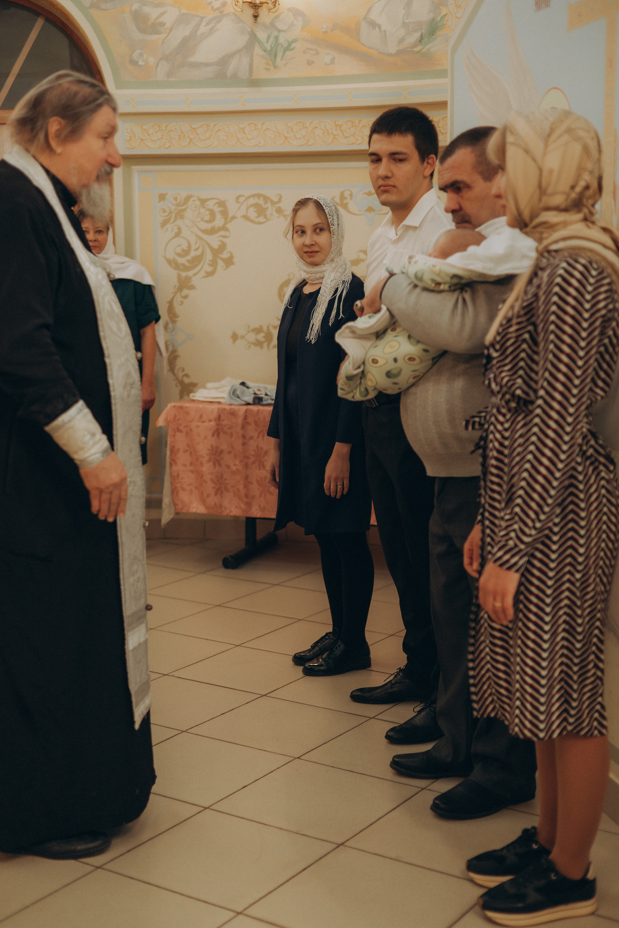 Крещение Кости. Семейный фотограф в Москве Любовь Переседова