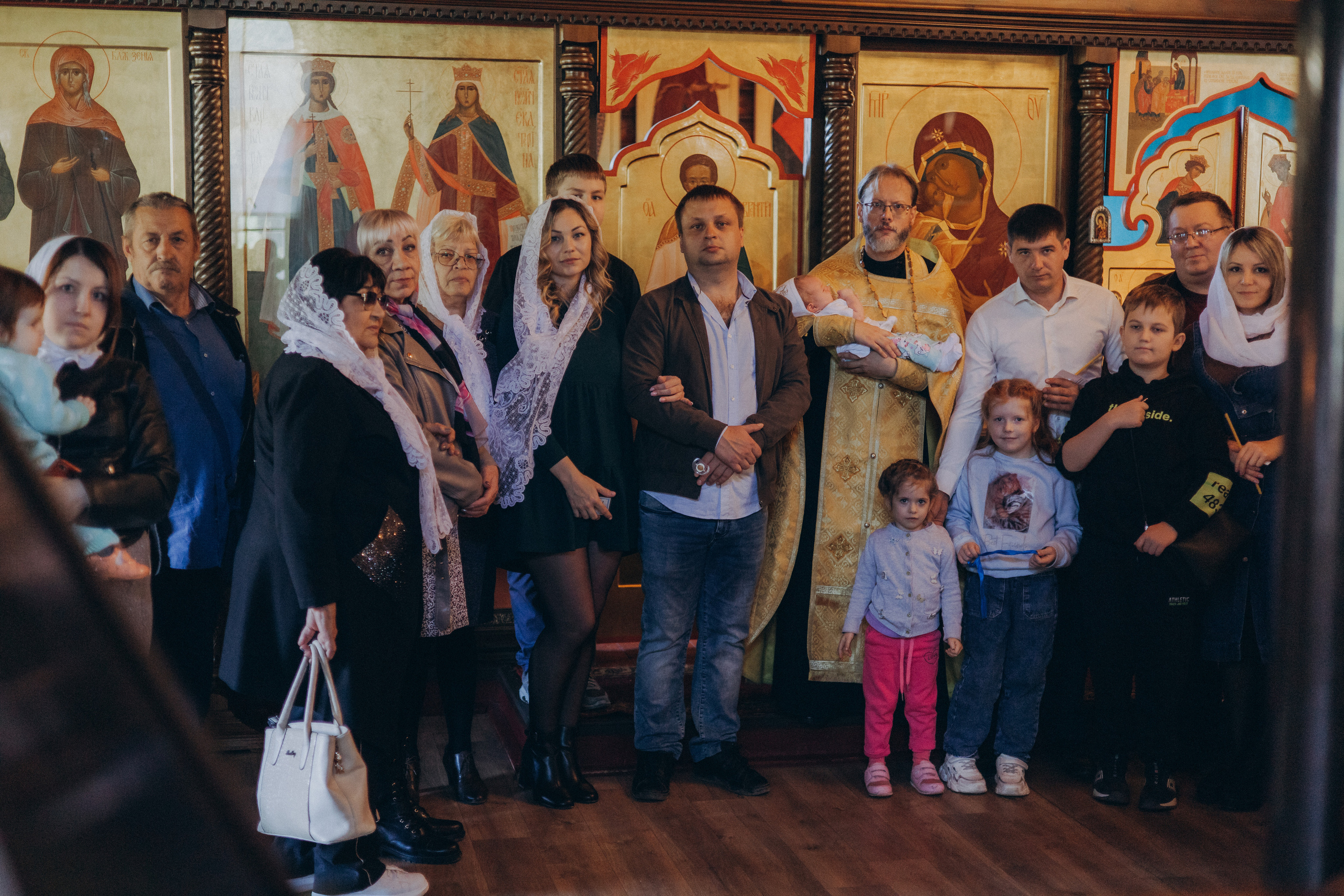 Крещение Тамары. Семейный фотограф в Москве Любовь Переседова
