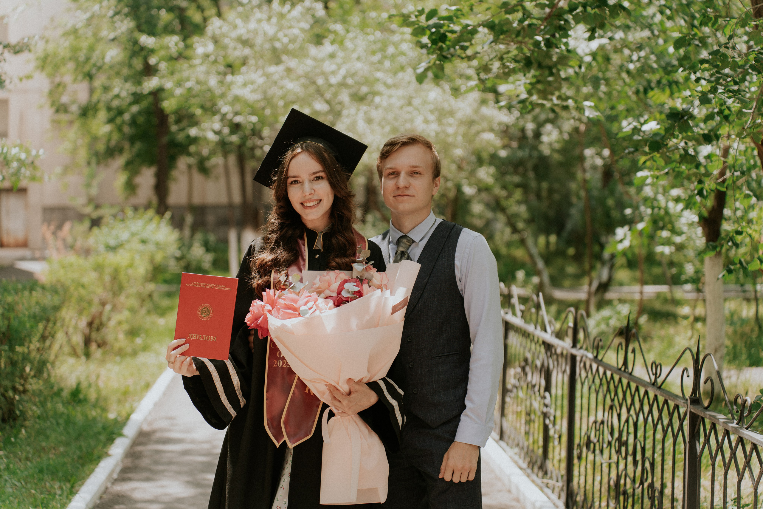 Выпускной Аграрный унивеситет. Крис Богомазова