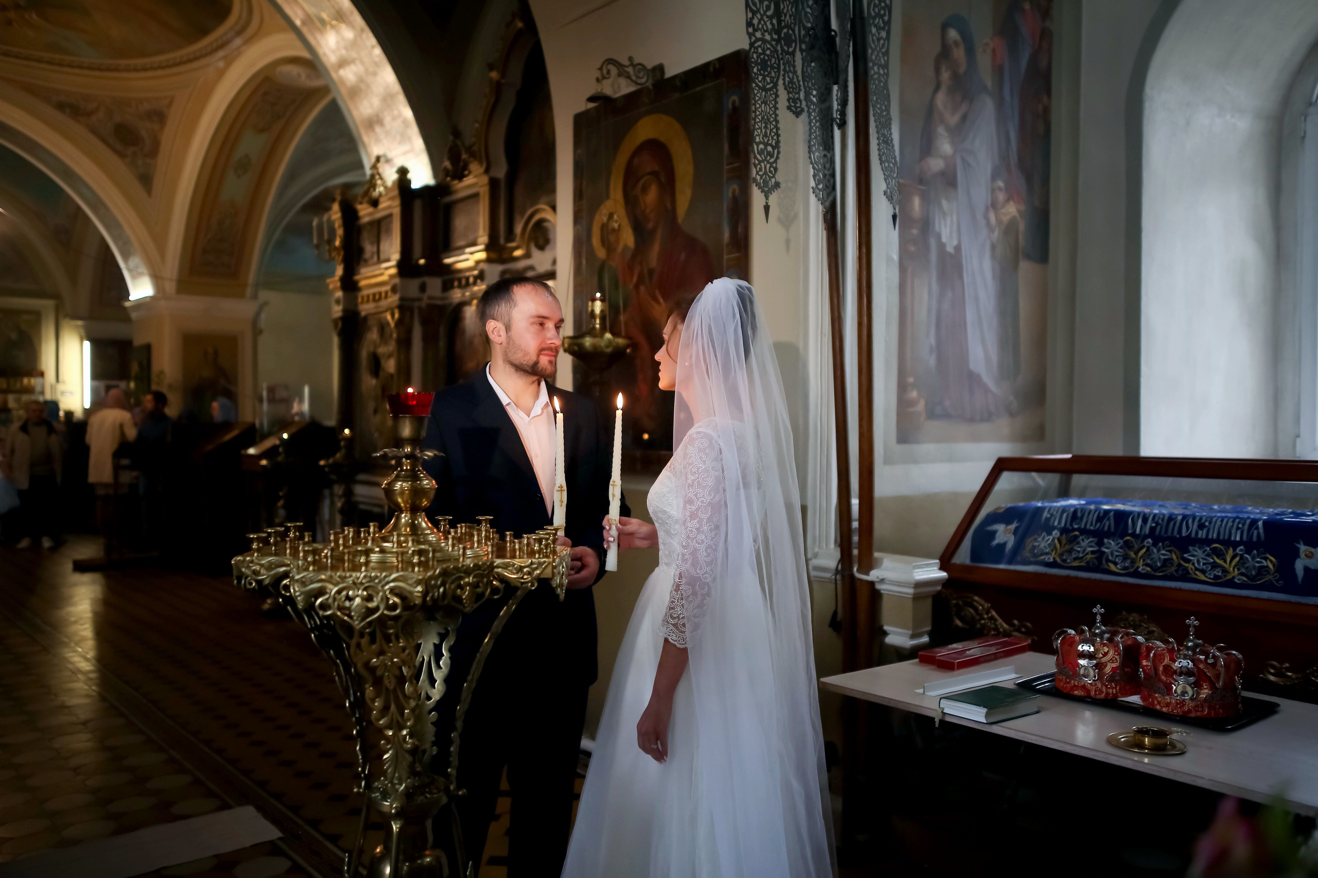 Венчание Сергея и Дарьи. Семейный и детский фотограф Анна Петракова