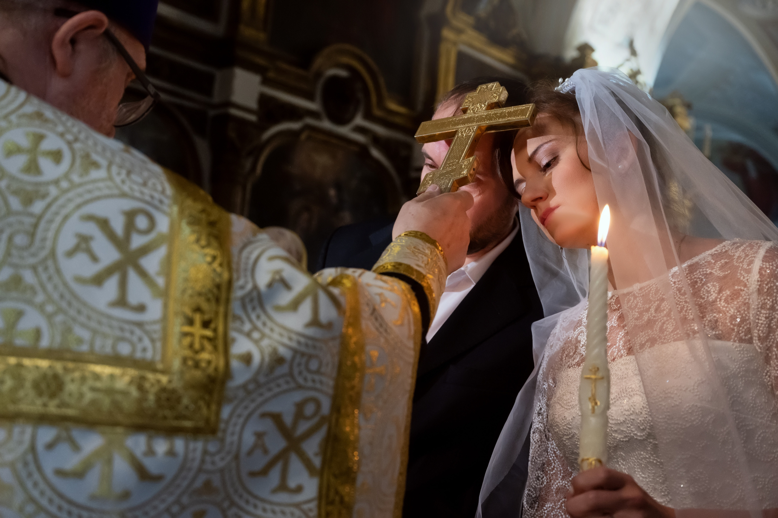 Венчание Сергея и Дарьи. Семейный и детский фотограф Анна Петракова