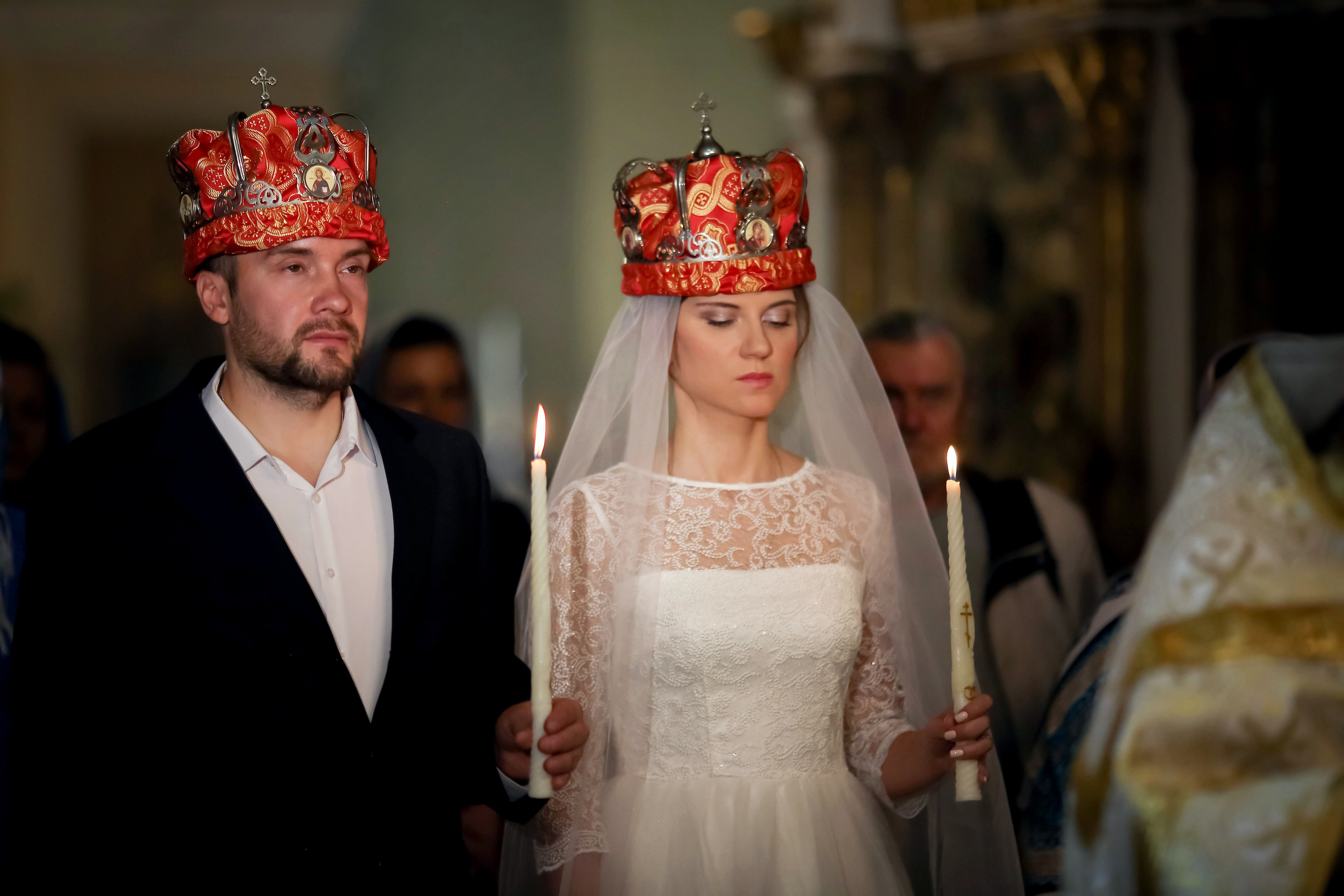 Венчание Сергея и Дарьи. Семейный и детский фотограф Анна Петракова