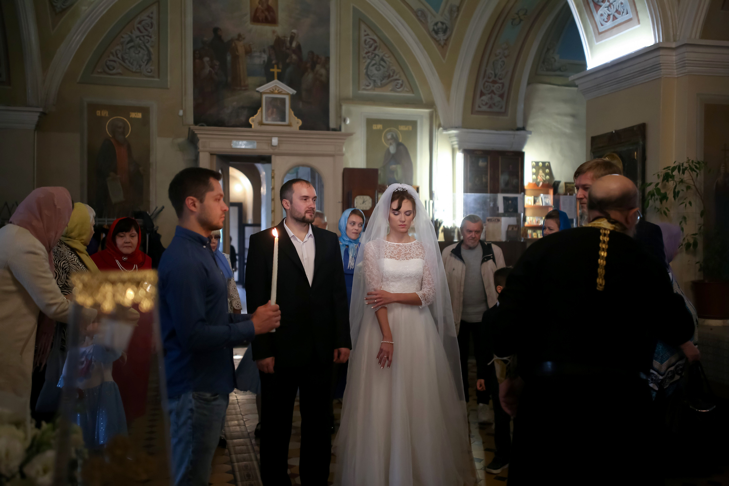 Венчание Сергея и Дарьи. Семейный и детский фотограф Анна Петракова