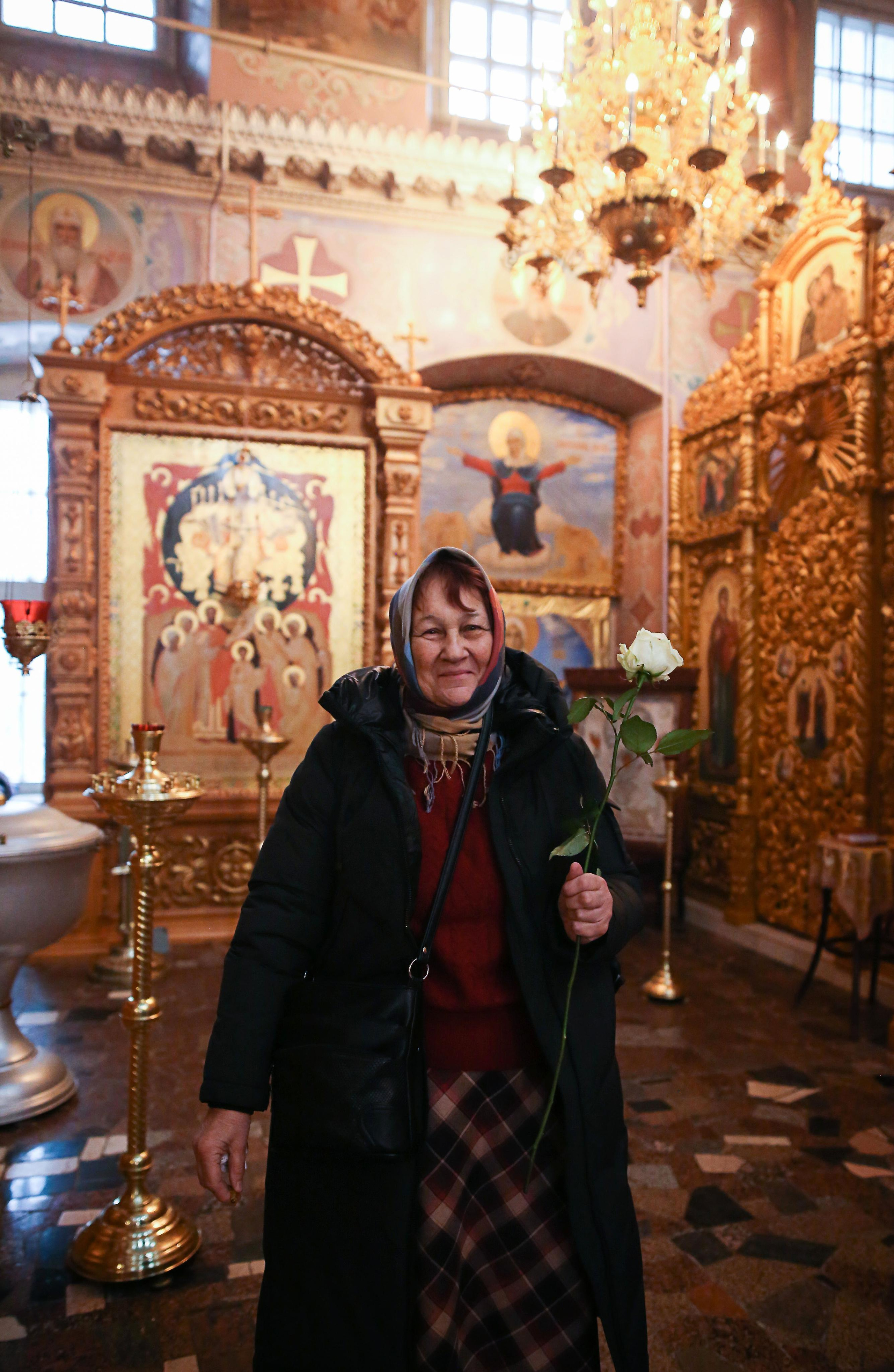 Божественная литургия в Христорождественском храме с. Михалёво. Семейный и детский фотограф Анна Петракова