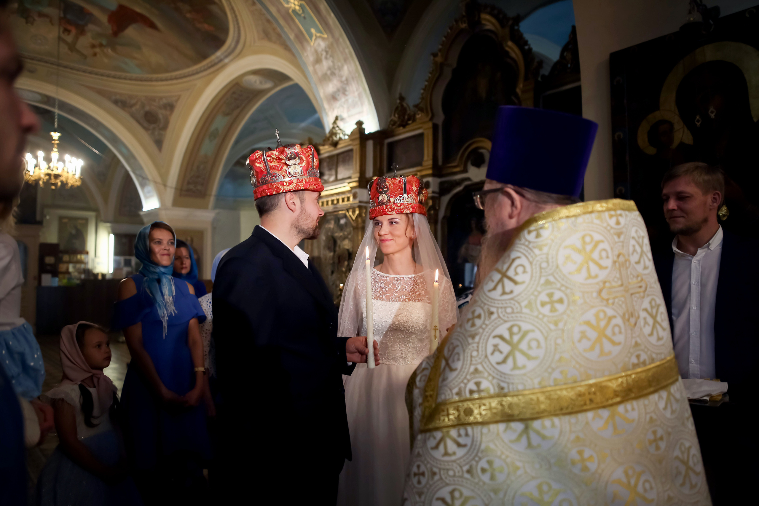 Венчание Сергея и Дарьи. Семейный и детский фотограф Анна Петракова