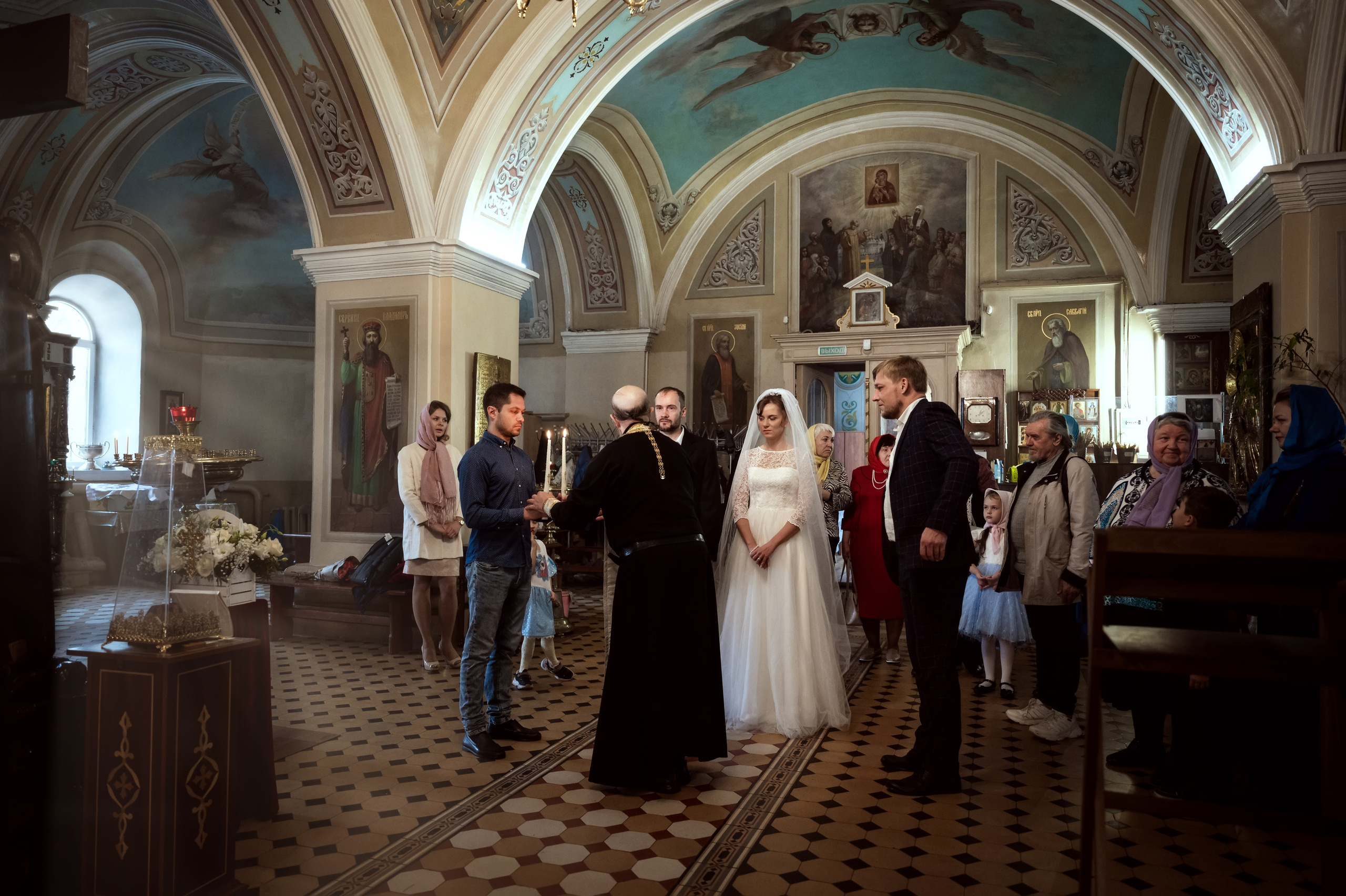 Венчание Сергея и Дарьи. Семейный и детский фотограф Анна Петракова