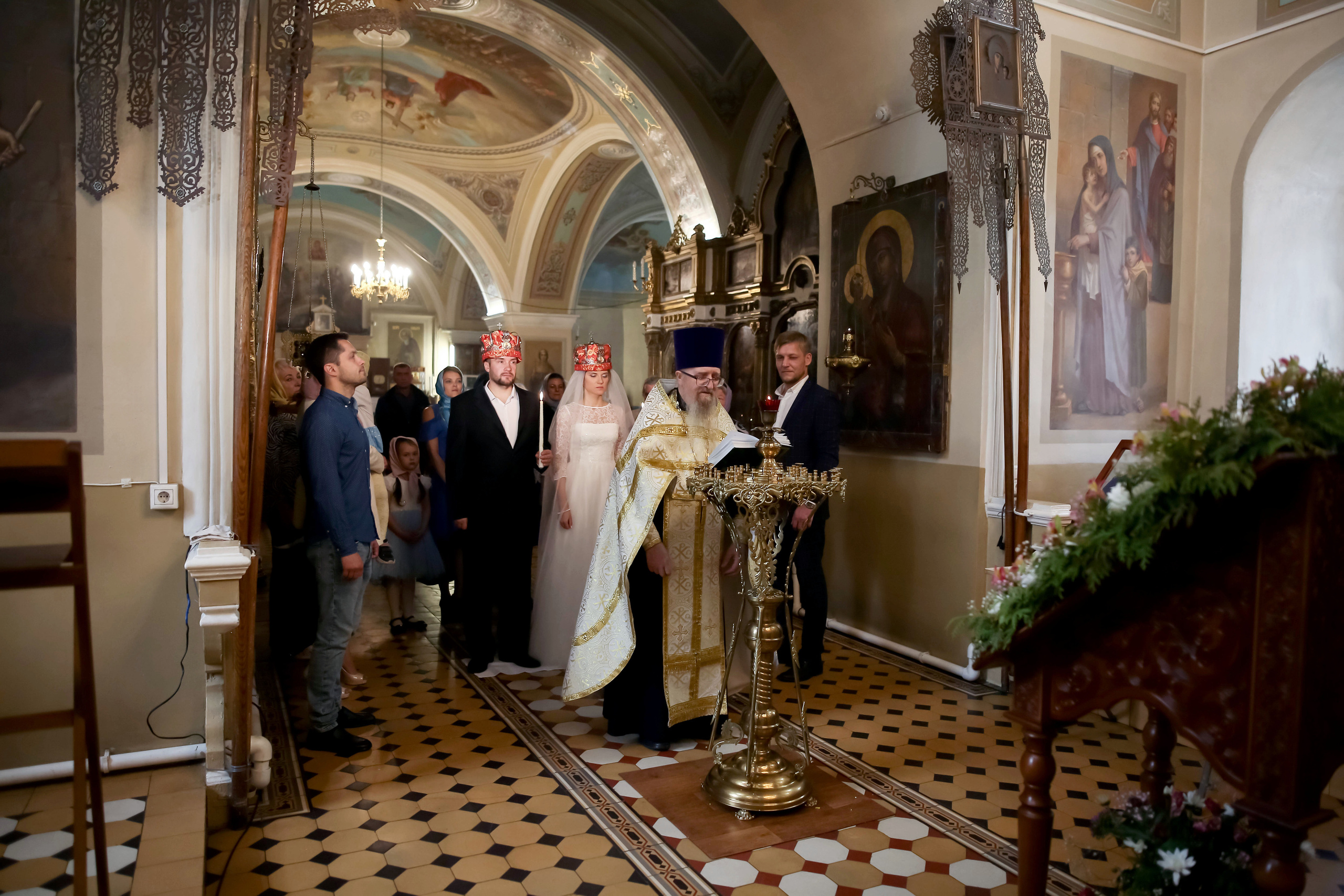 Венчание Сергея и Дарьи. Семейный и детский фотограф Анна Петракова
