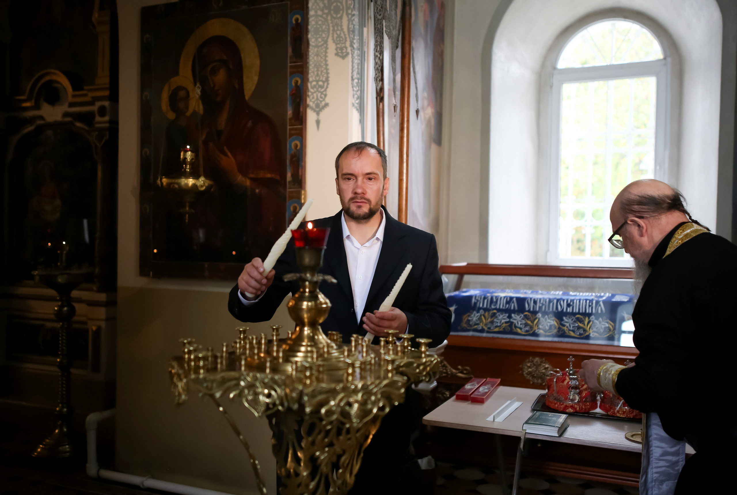 Венчание Сергея и Дарьи. Семейный и детский фотограф Анна Петракова