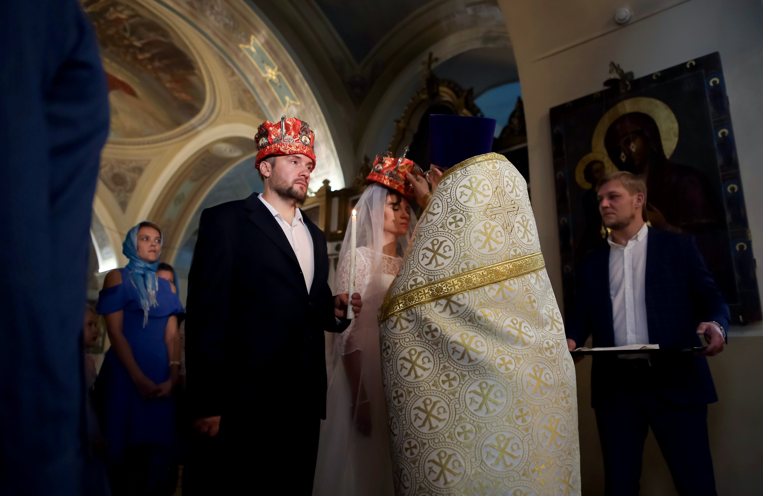 Венчание Сергея и Дарьи. Семейный и детский фотограф Анна Петракова