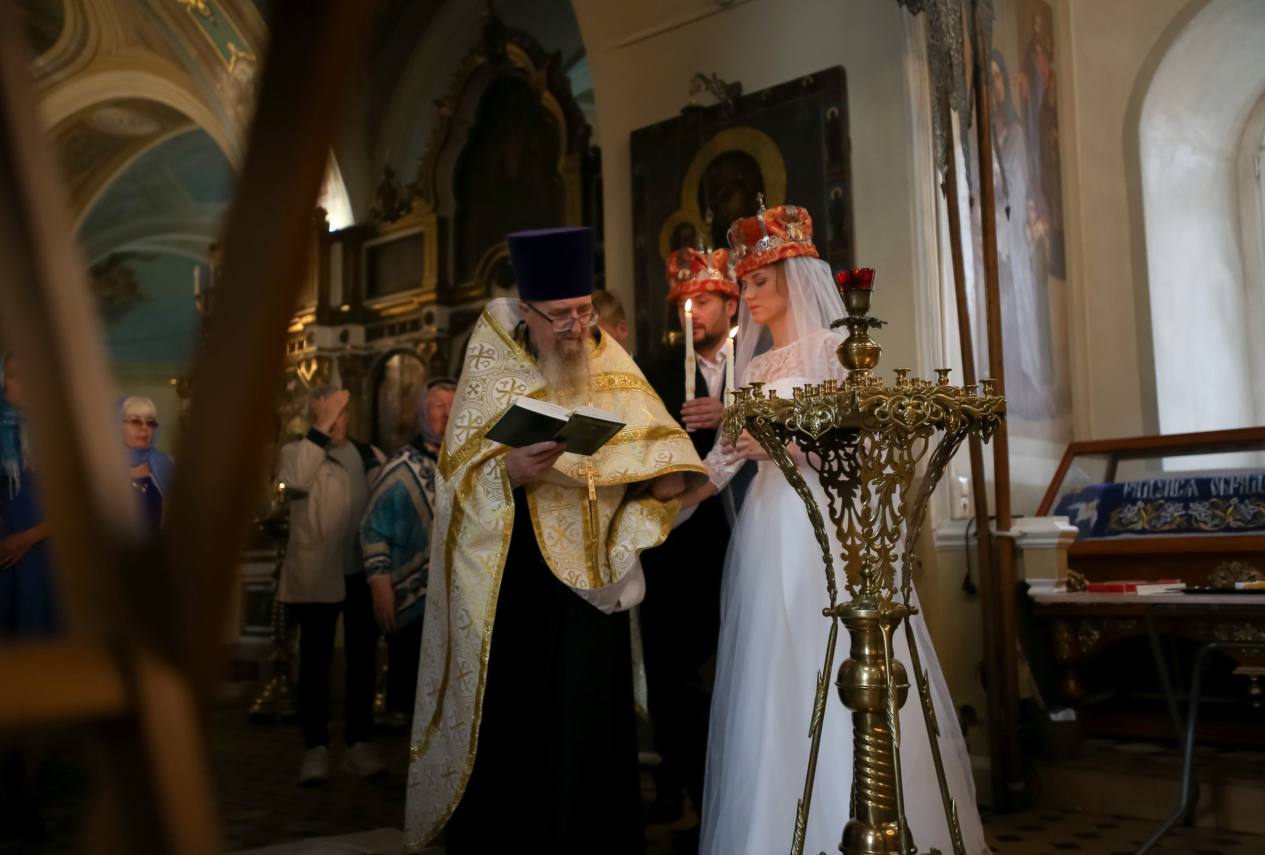 Венчание Сергея и Дарьи. Семейный и детский фотограф Анна Петракова