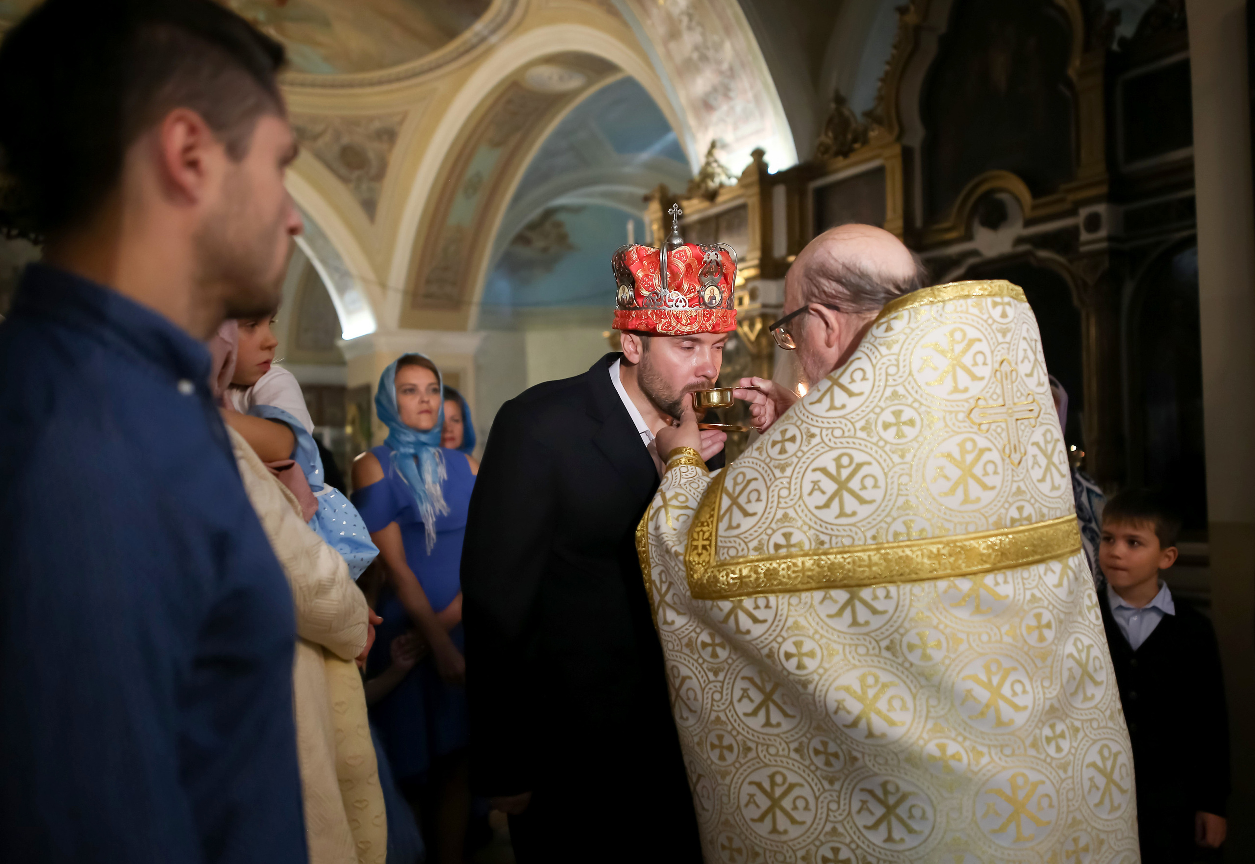 Венчание Сергея и Дарьи. Семейный и детский фотограф Анна Петракова