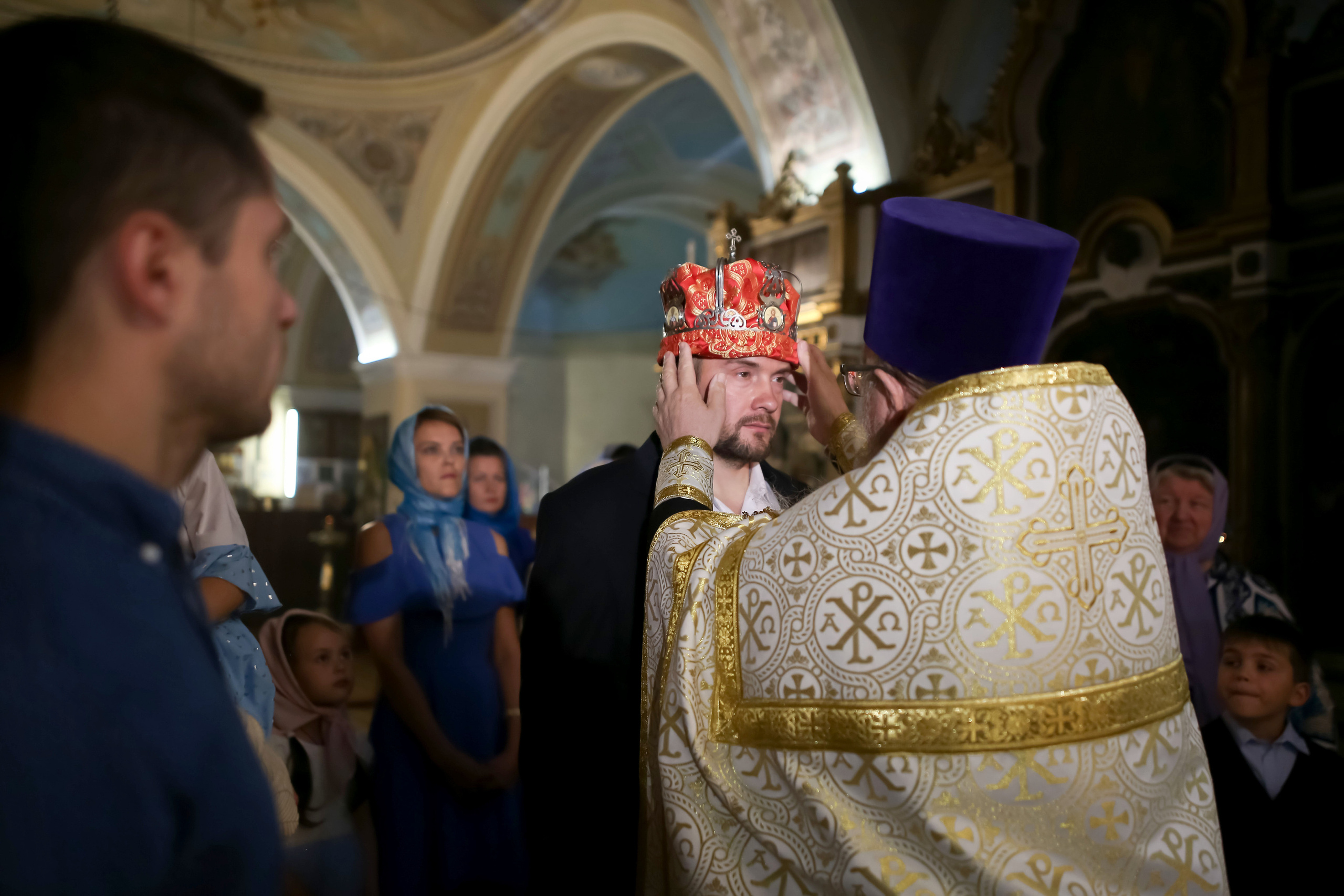 Венчание Сергея и Дарьи. Семейный и детский фотограф Анна Петракова