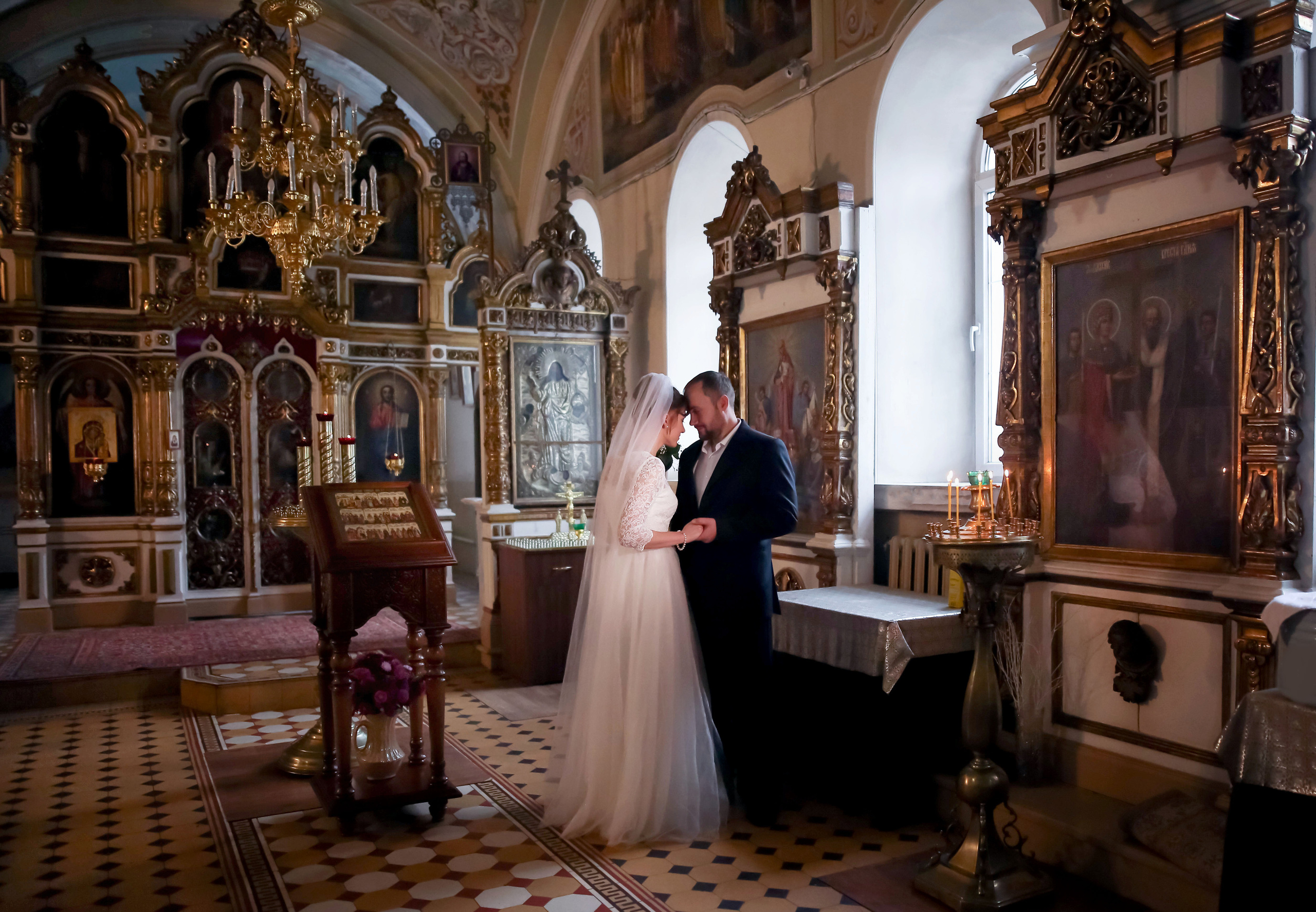 Венчание Сергея и Дарьи. Семейный и детский фотограф Анна Петракова