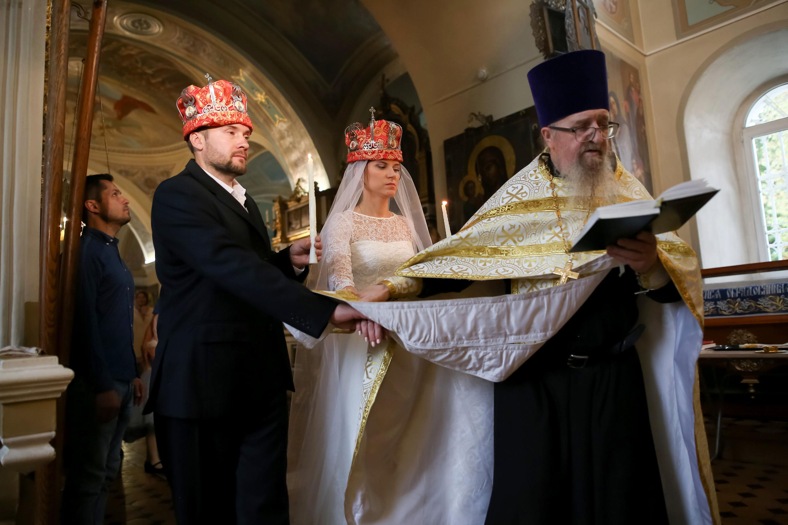 Венчание Сергея и Дарьи. Семейный и детский фотограф Анна Петракова