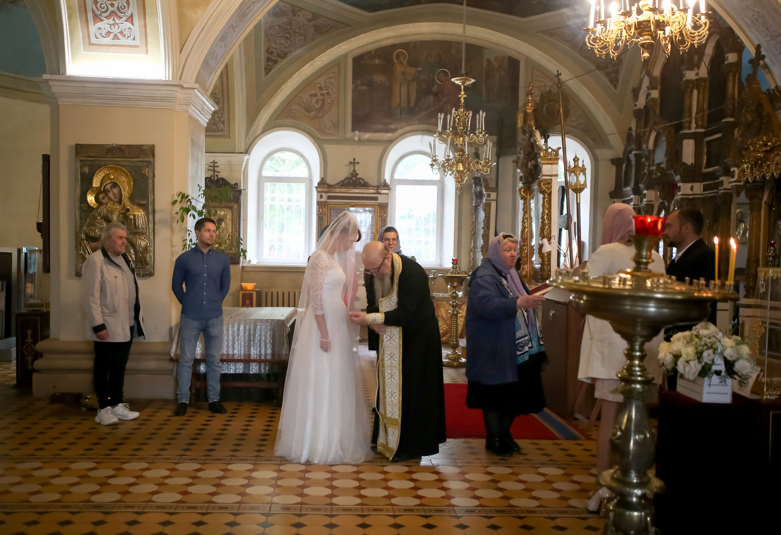 Венчание Сергея и Дарьи. Семейный и детский фотограф Анна Петракова