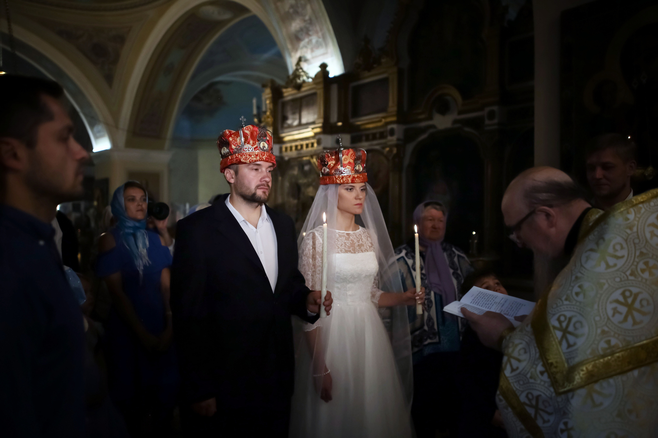 Венчание Сергея и Дарьи. Семейный и детский фотограф Анна Петракова