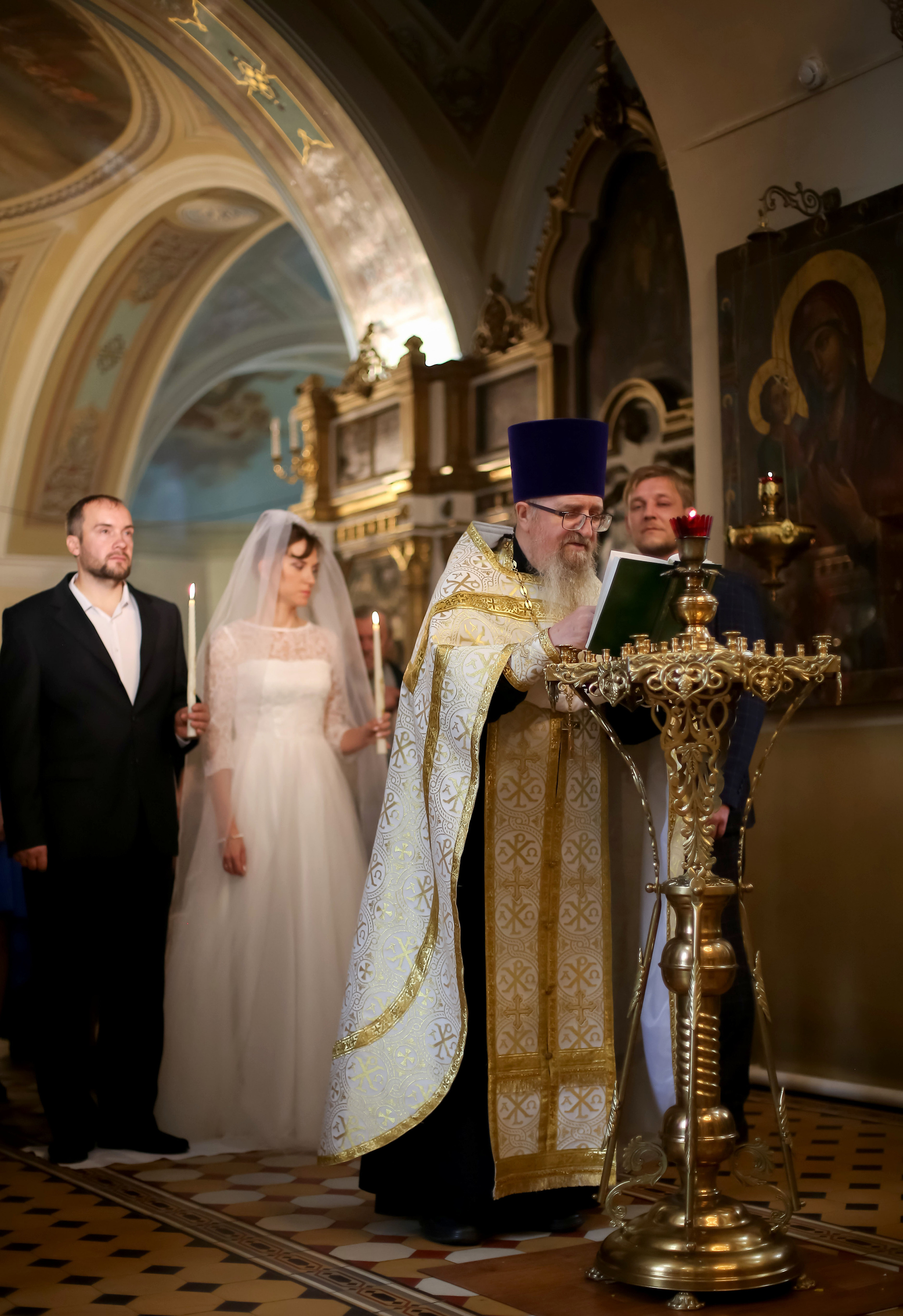 Венчание Сергея и Дарьи. Семейный и детский фотограф Анна Петракова