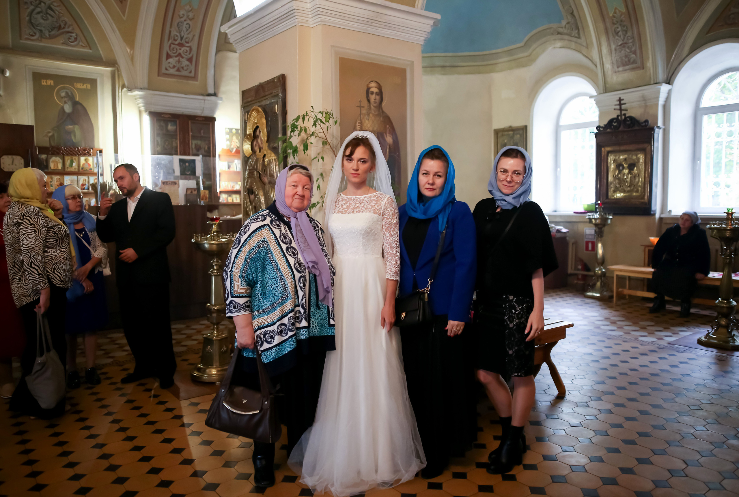 Венчание Сергея и Дарьи. Семейный и детский фотограф Анна Петракова