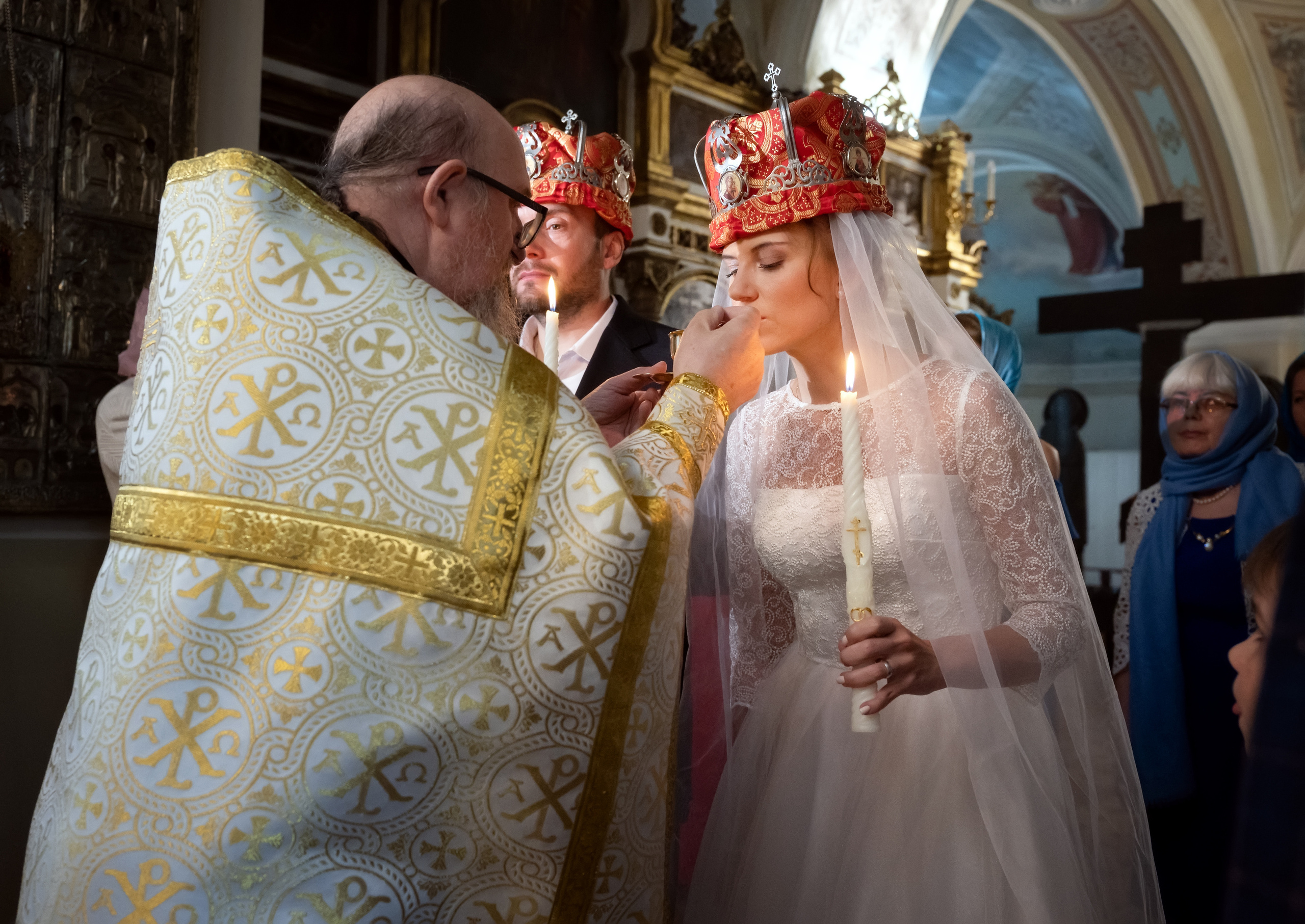 Венчание Сергея и Дарьи. Семейный и детский фотограф Анна Петракова