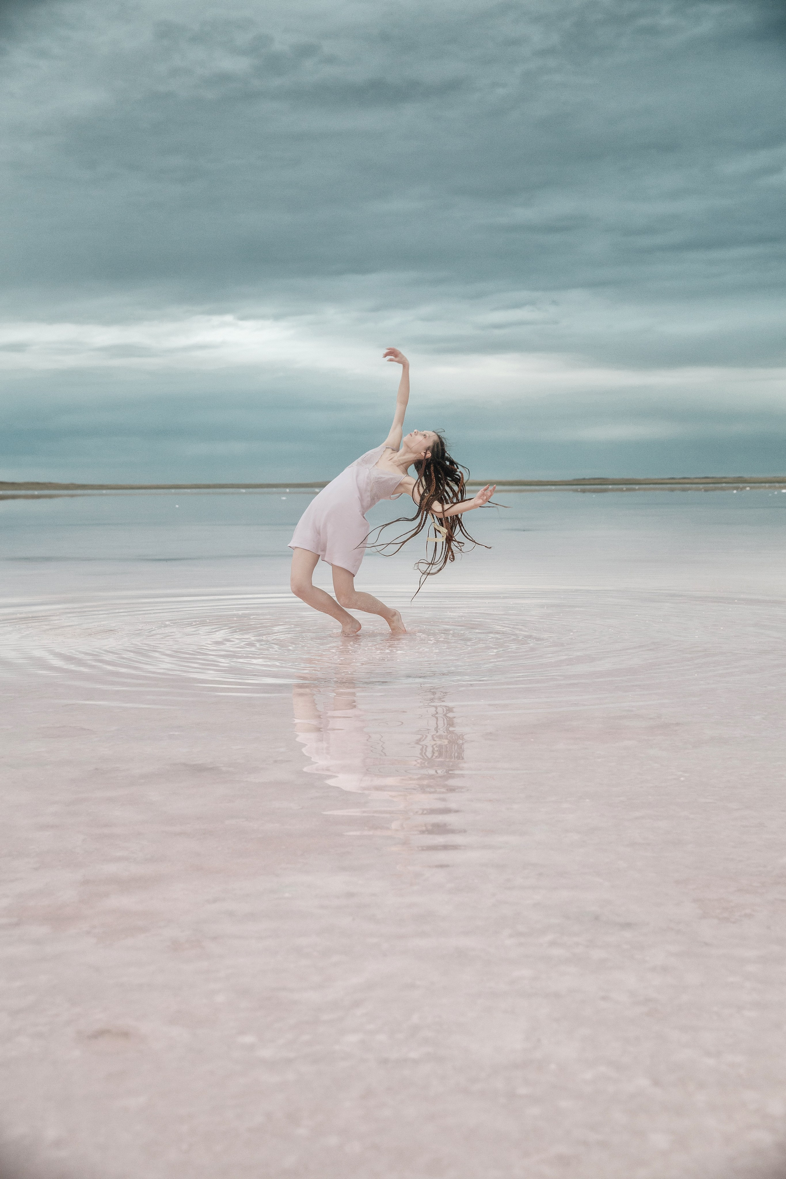Pink lake. Lena Sorokina photographer, Astana, Kazakhstan