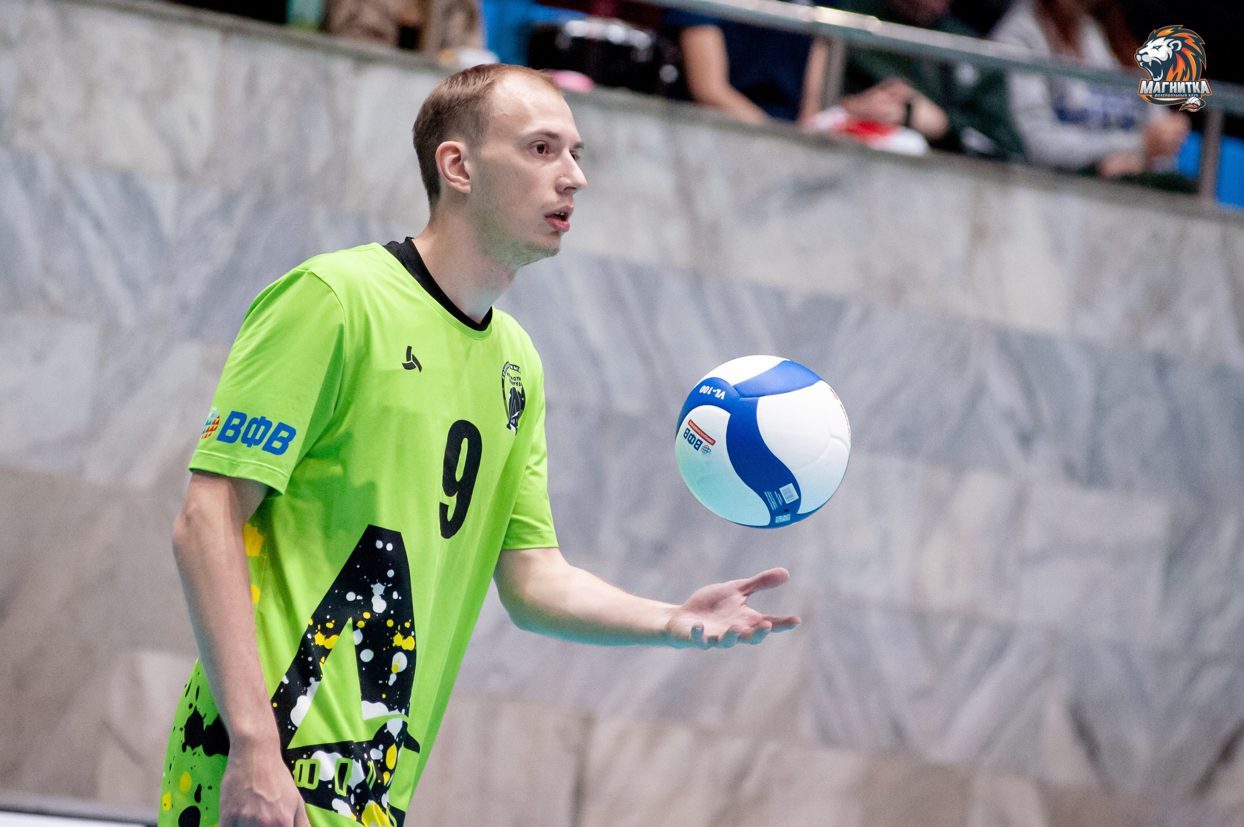 Чемпионат России по волейболу. Высшая лига А. Магнитка — Локомотив-Изумруд. Фотограф Магнитогорск Данил Семенов