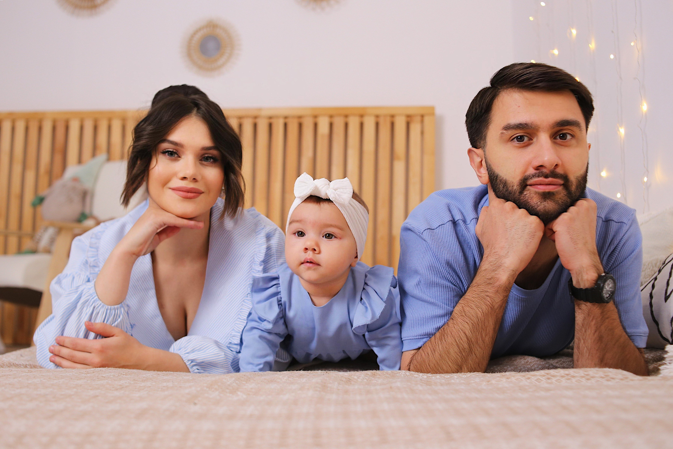 Марина и семья. Фотограф Пирумян Анна. г. Сургут, г. Воронеж