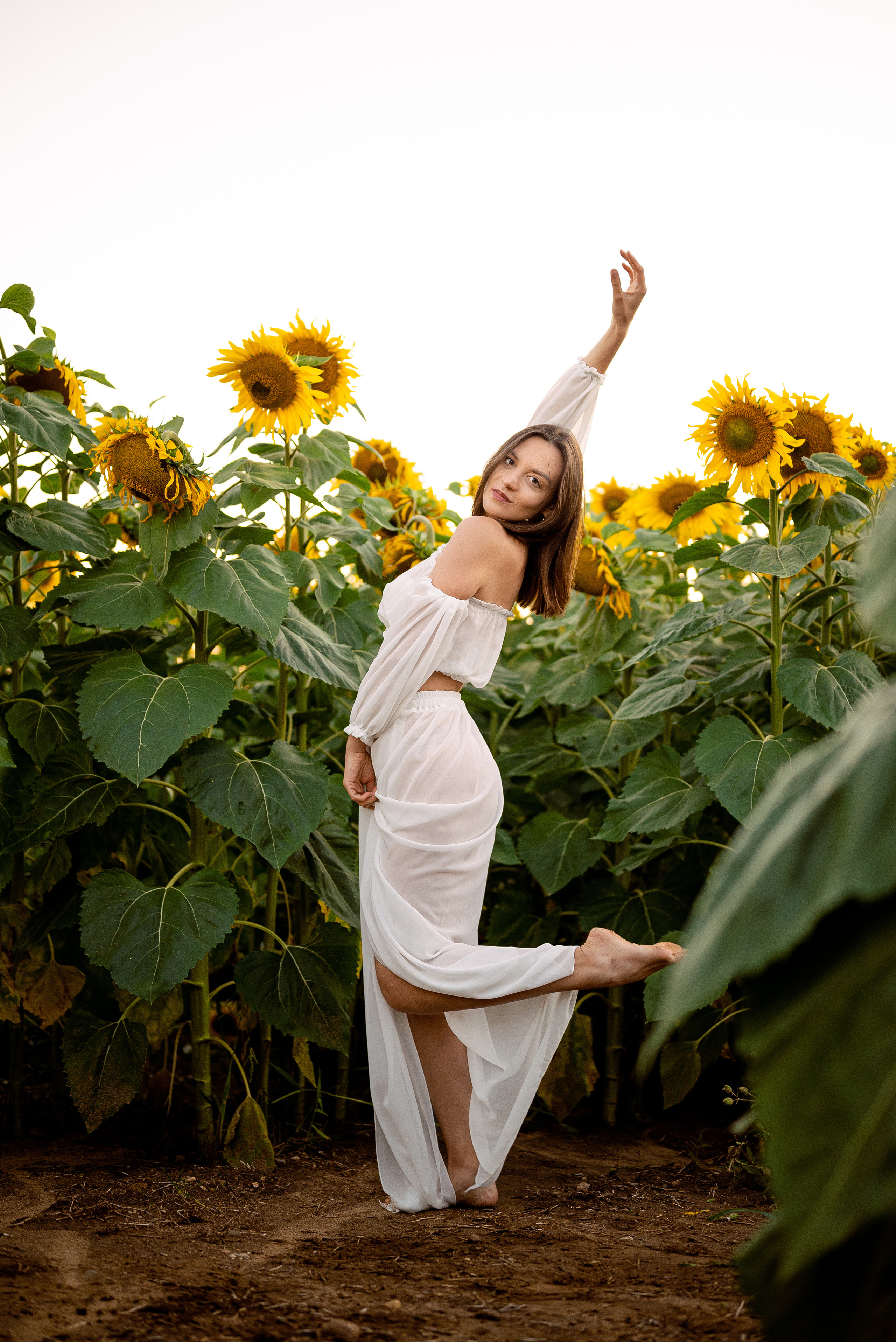 Подсолнуховый вечер. Свадебный и портретный фотограф в Минске Наташа Каракулова