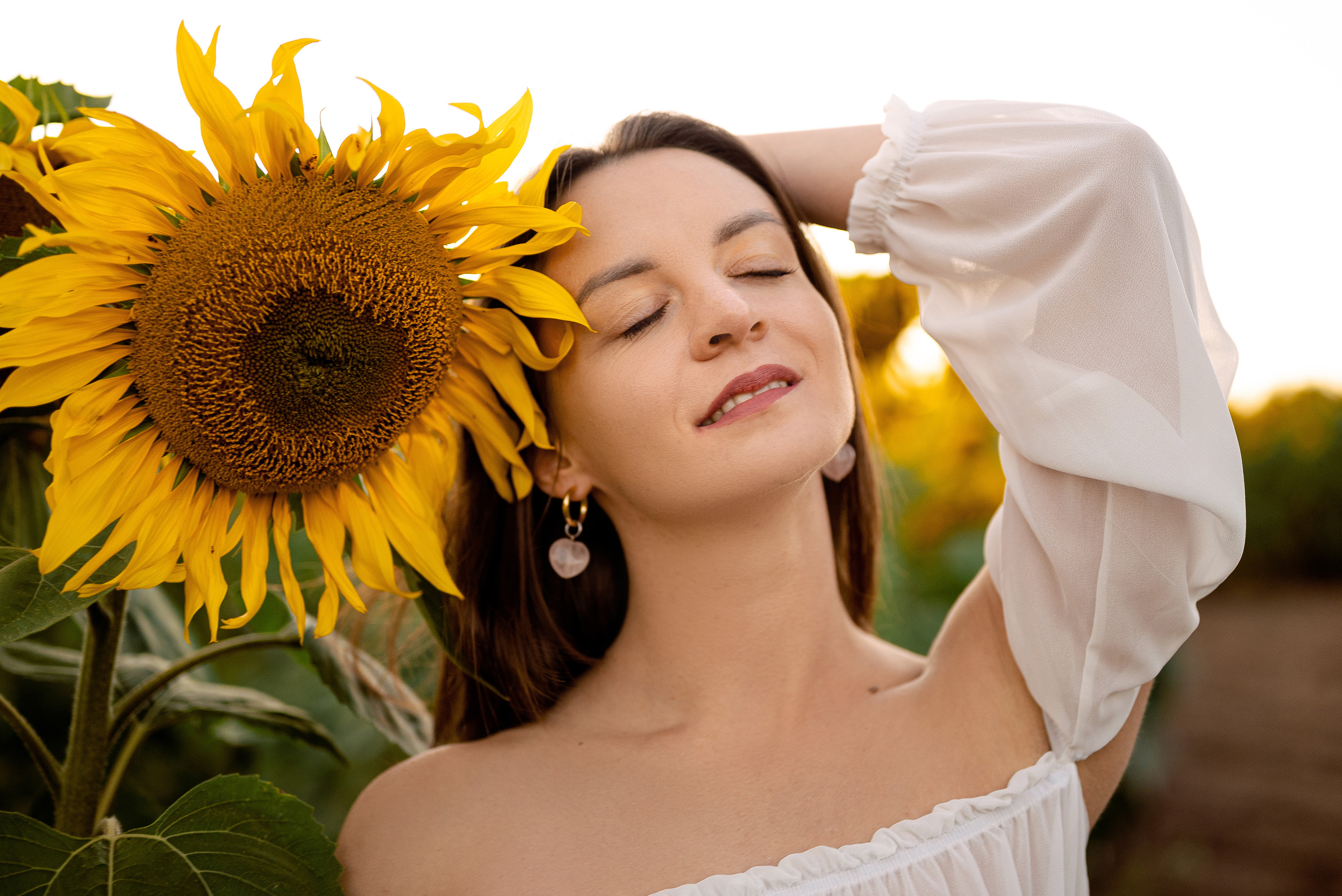 Подсолнуховый вечер. Свадебный и портретный фотограф в Минске Наташа Каракулова