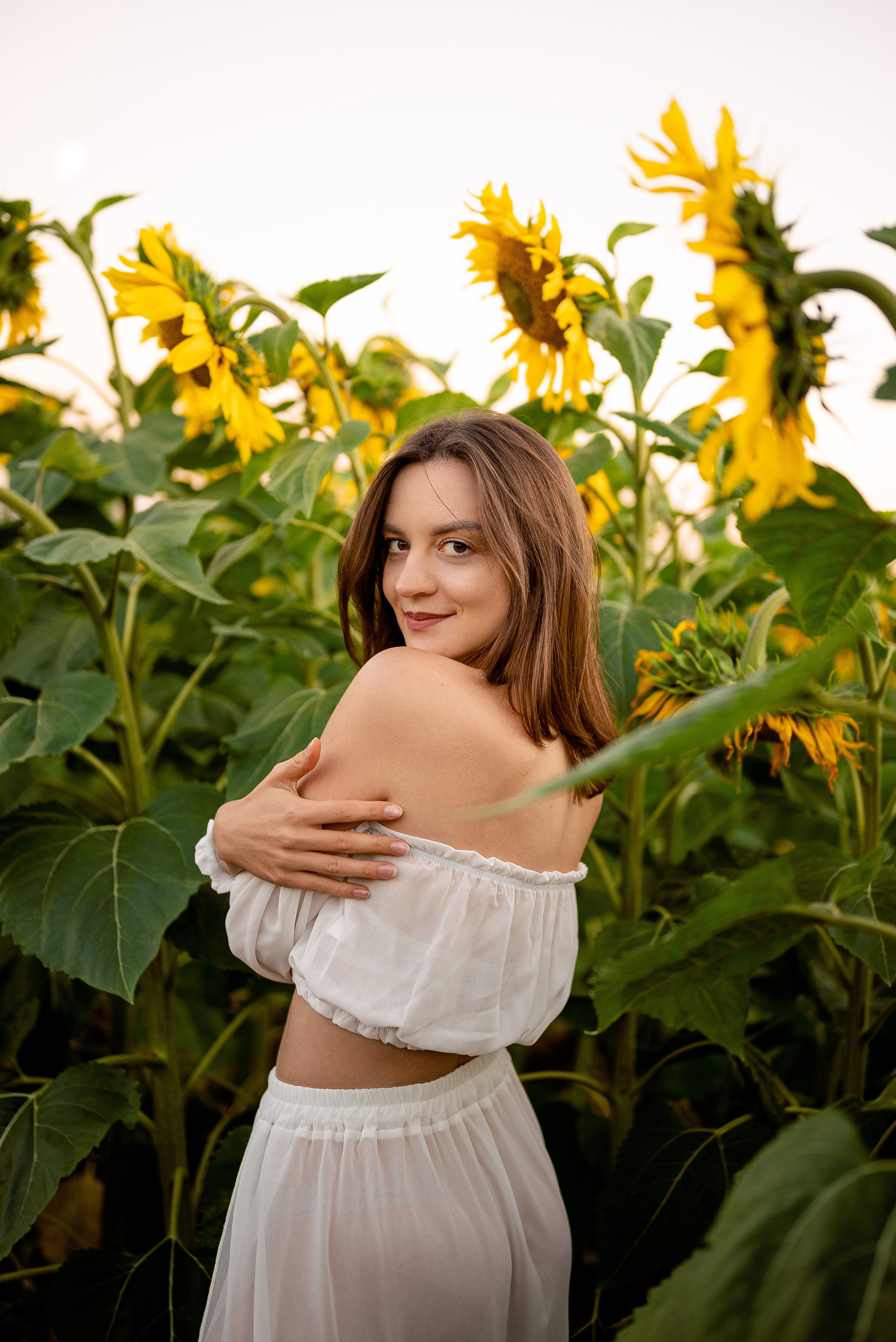 Подсолнуховый вечер. Свадебный и портретный фотограф в Минске Наташа Каракулова