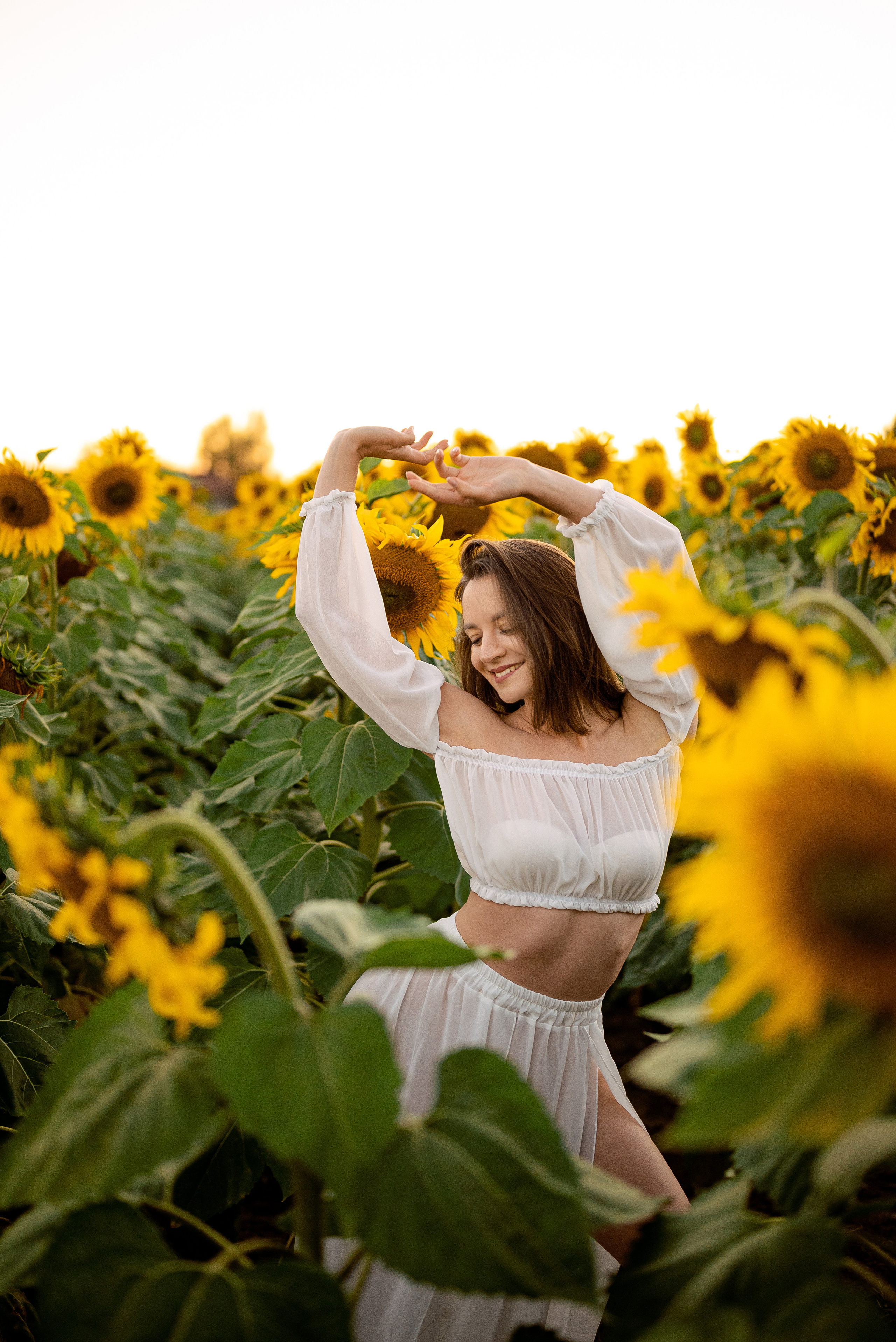 Подсолнуховый вечер. Свадебный и портретный фотограф в Минске Наташа Каракулова