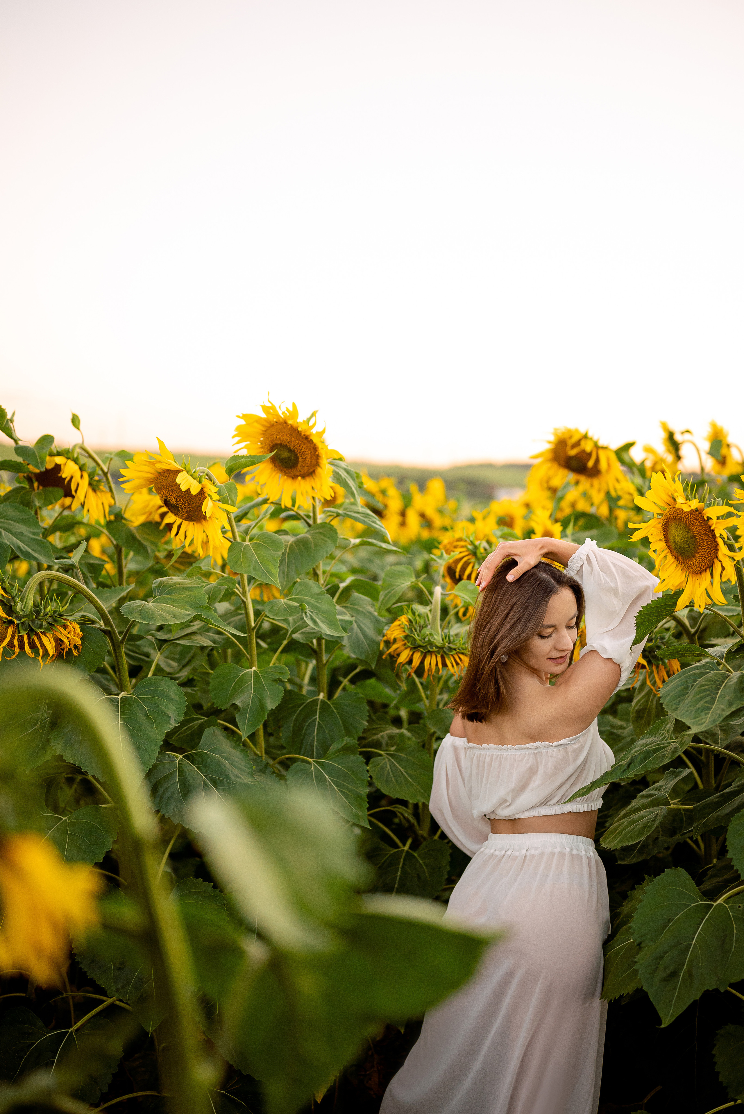 Подсолнуховый вечер. Свадебный и портретный фотограф в Минске Наташа Каракулова