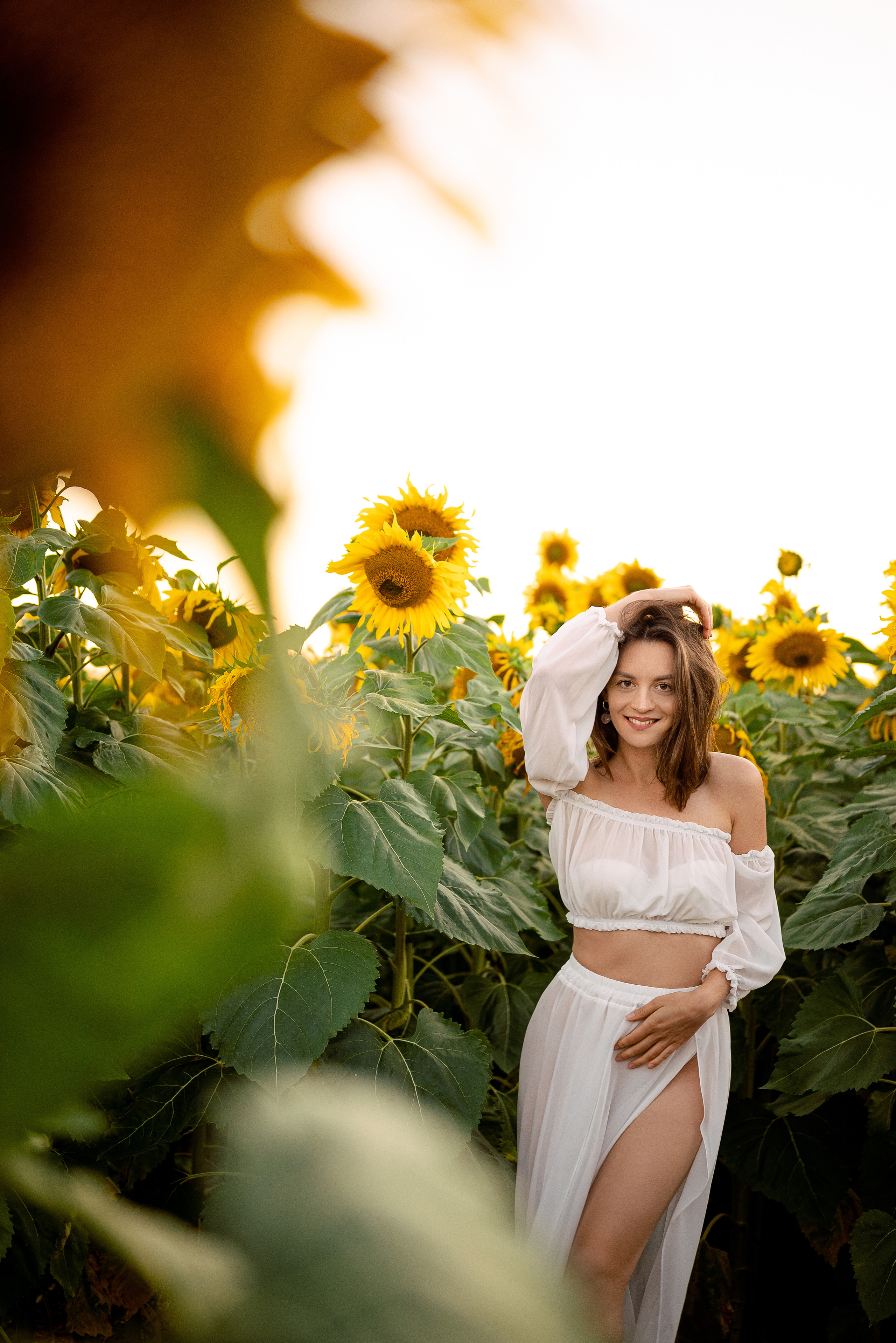 Подсолнуховый вечер. Свадебный и портретный фотограф в Минске Наташа Каракулова
