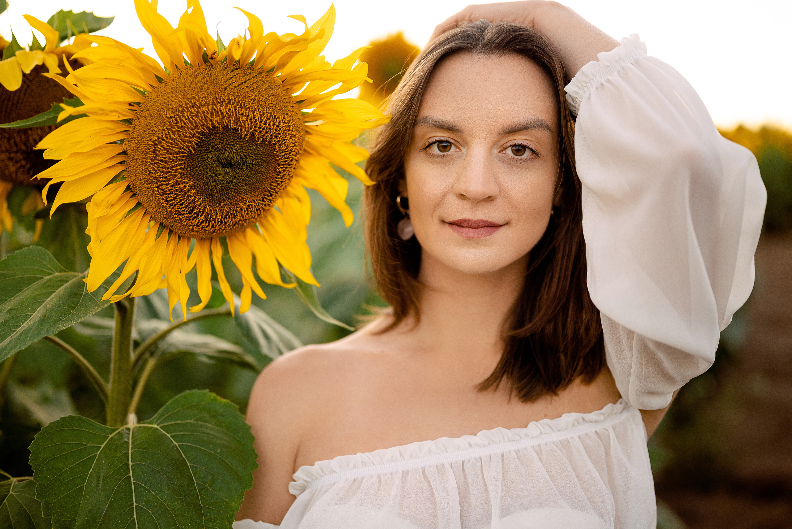 Подсолнуховый вечер. Свадебный и портретный фотограф в Минске Наташа Каракулова