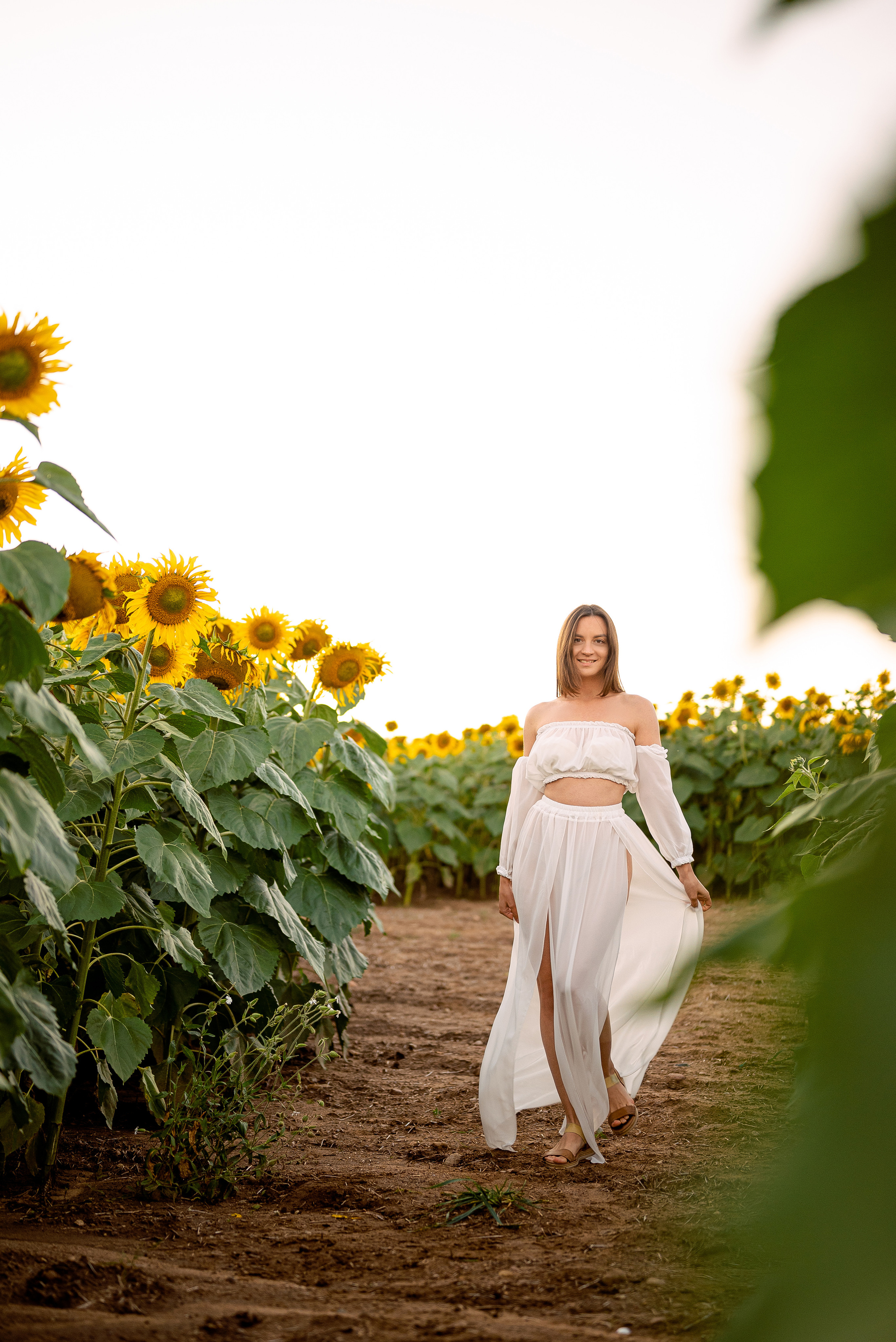 Подсолнуховый вечер. Свадебный и портретный фотограф в Минске Наташа Каракулова