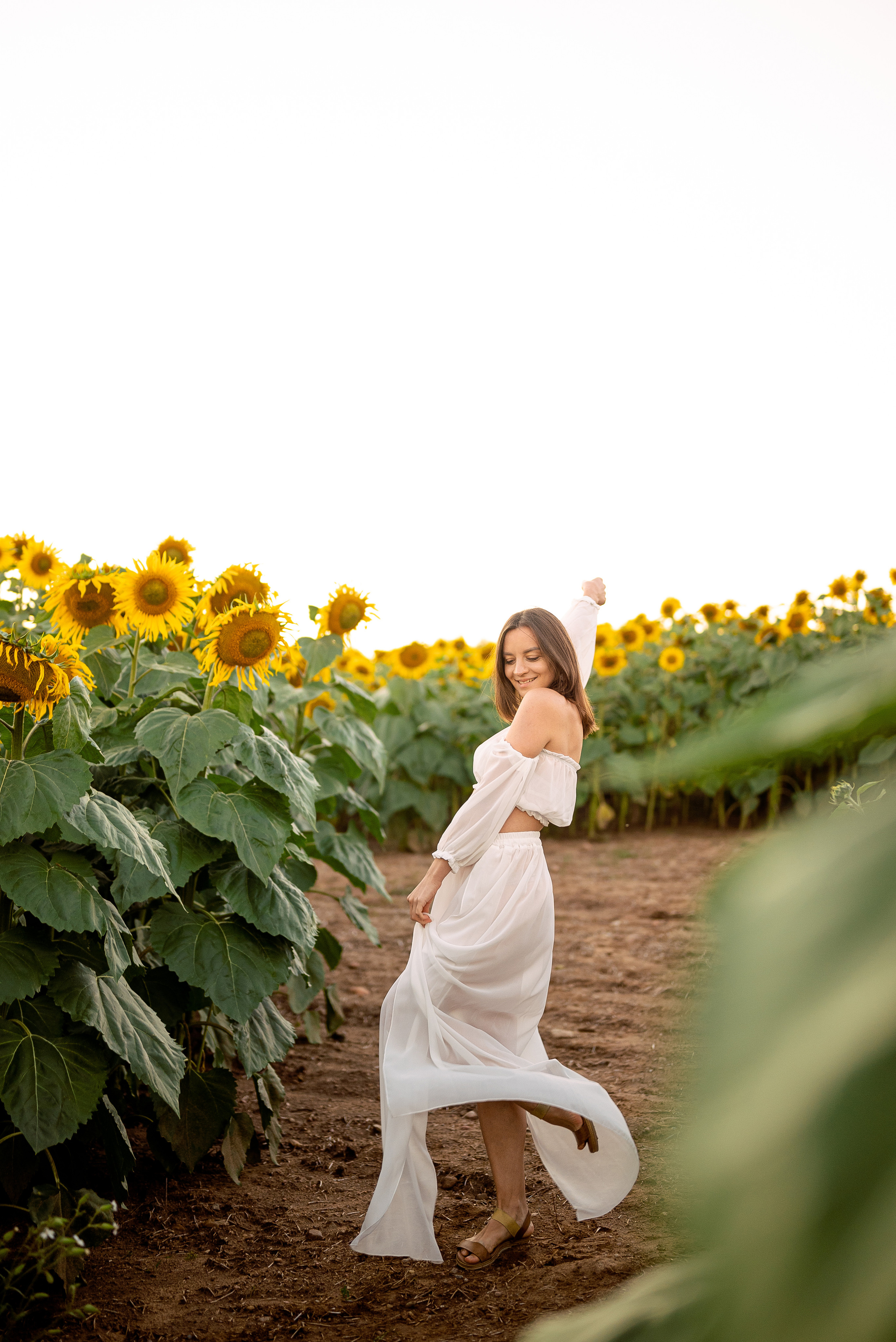 Подсолнуховый вечер. Свадебный и портретный фотограф в Минске Наташа Каракулова
