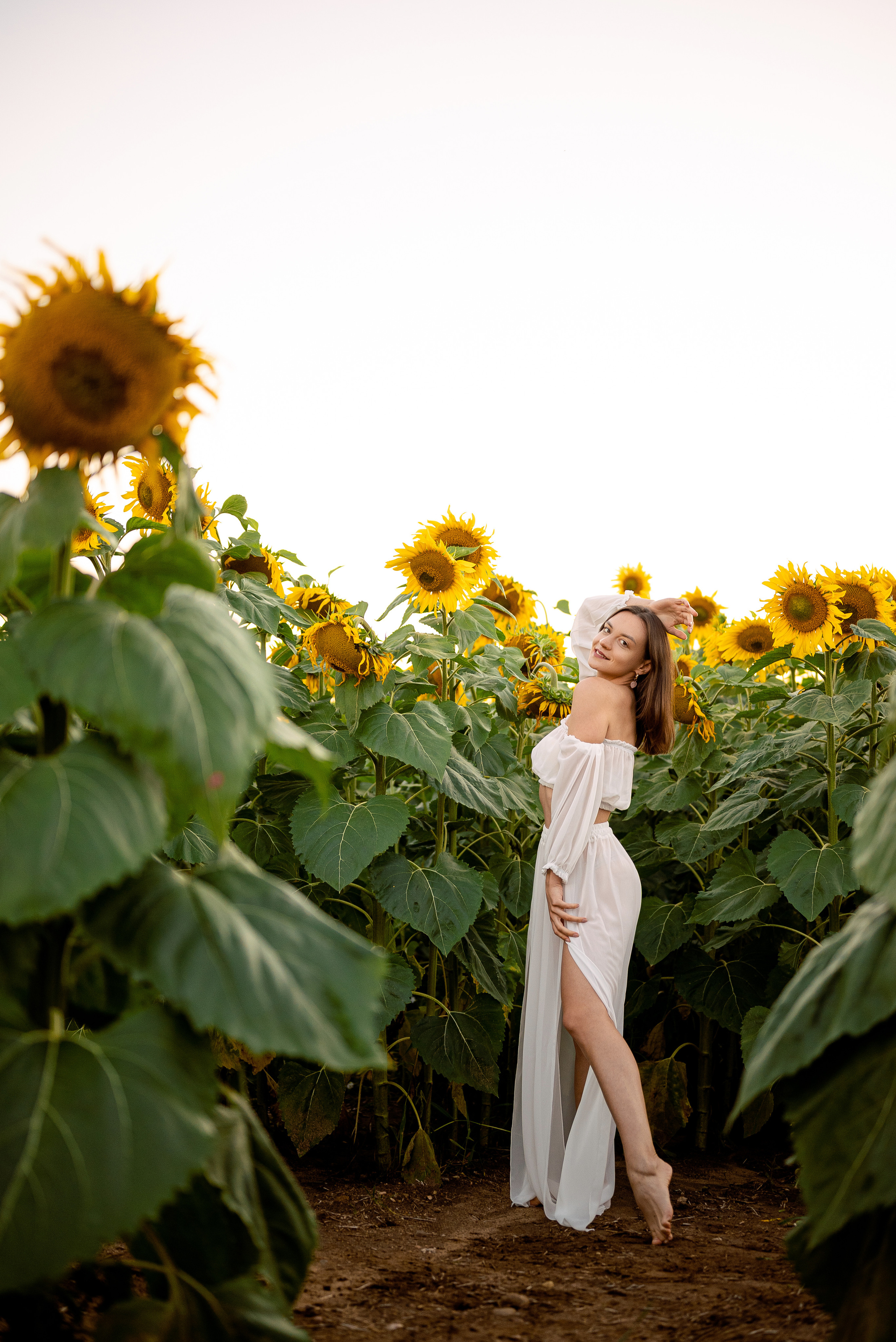 Подсолнуховый вечер. Свадебный и портретный фотограф в Минске Наташа Каракулова
