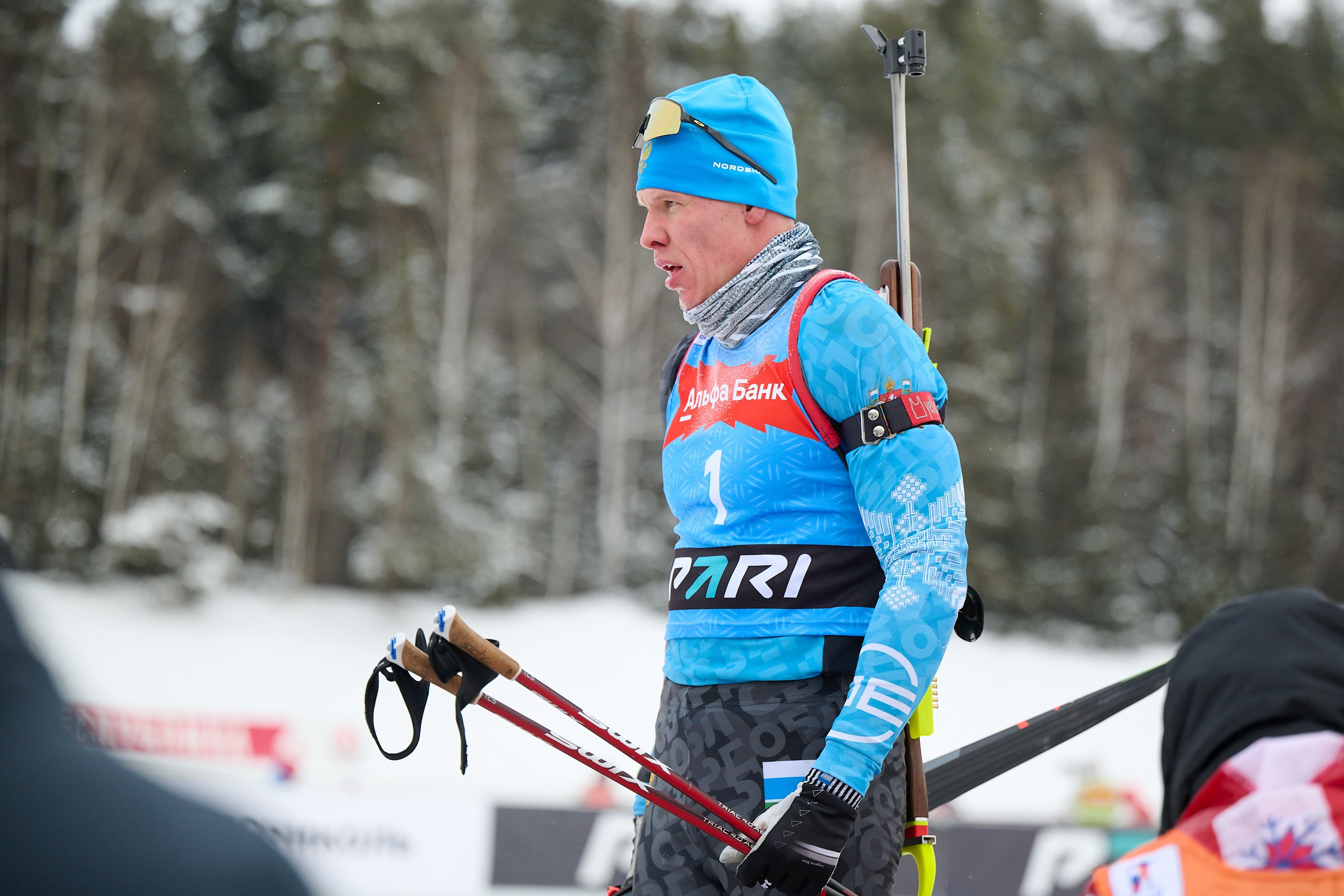 Биатлон. Чемпионат России — 2024/2025, 3-й этап, Ижевск. Ижевская винтовка. Спортивный репортажный фотограф в Ижевске Сергей Мерзляков