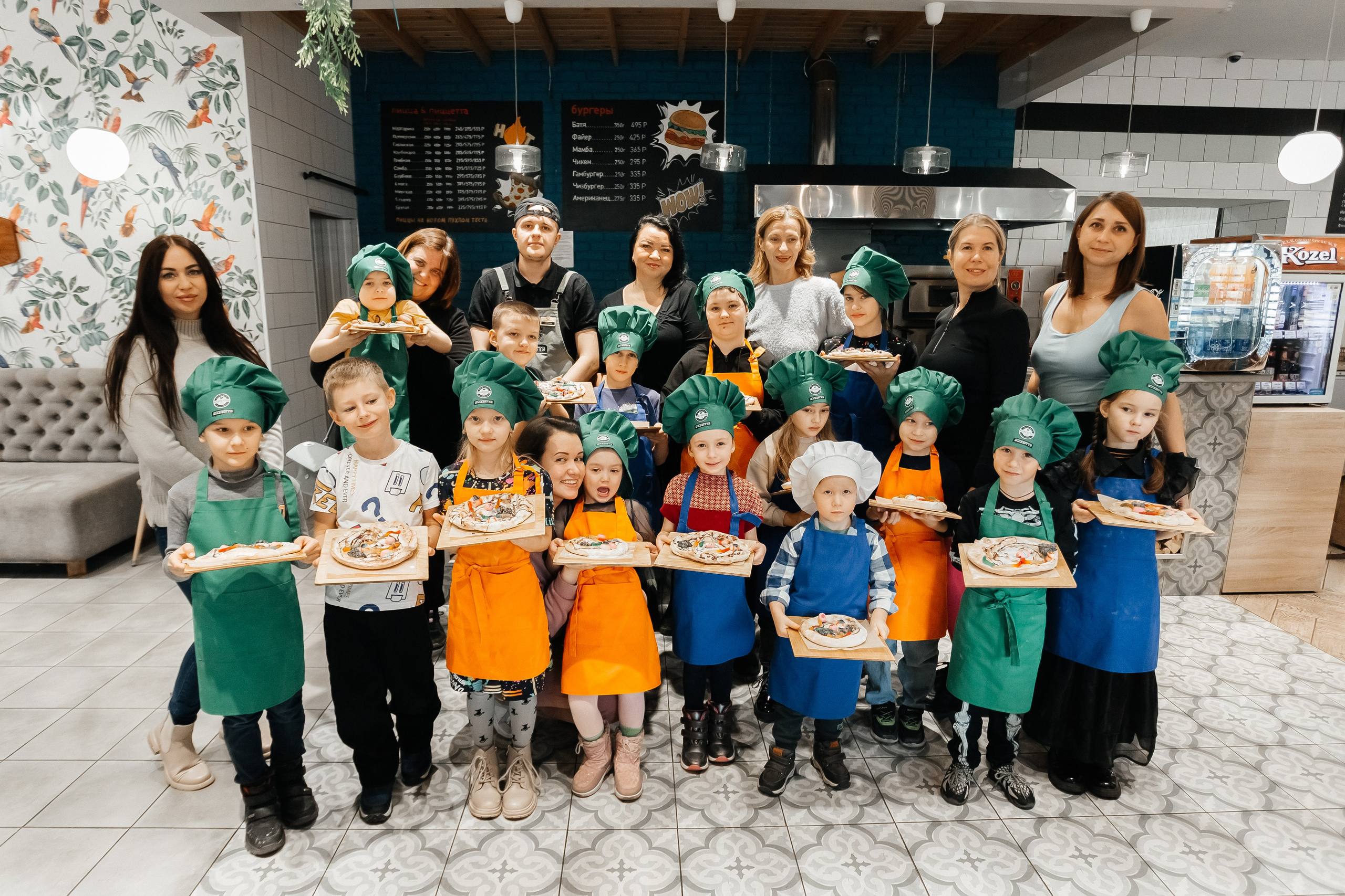 Детский мастер-класс в «Кофебулка». Фотограф Кемерово | Сергей