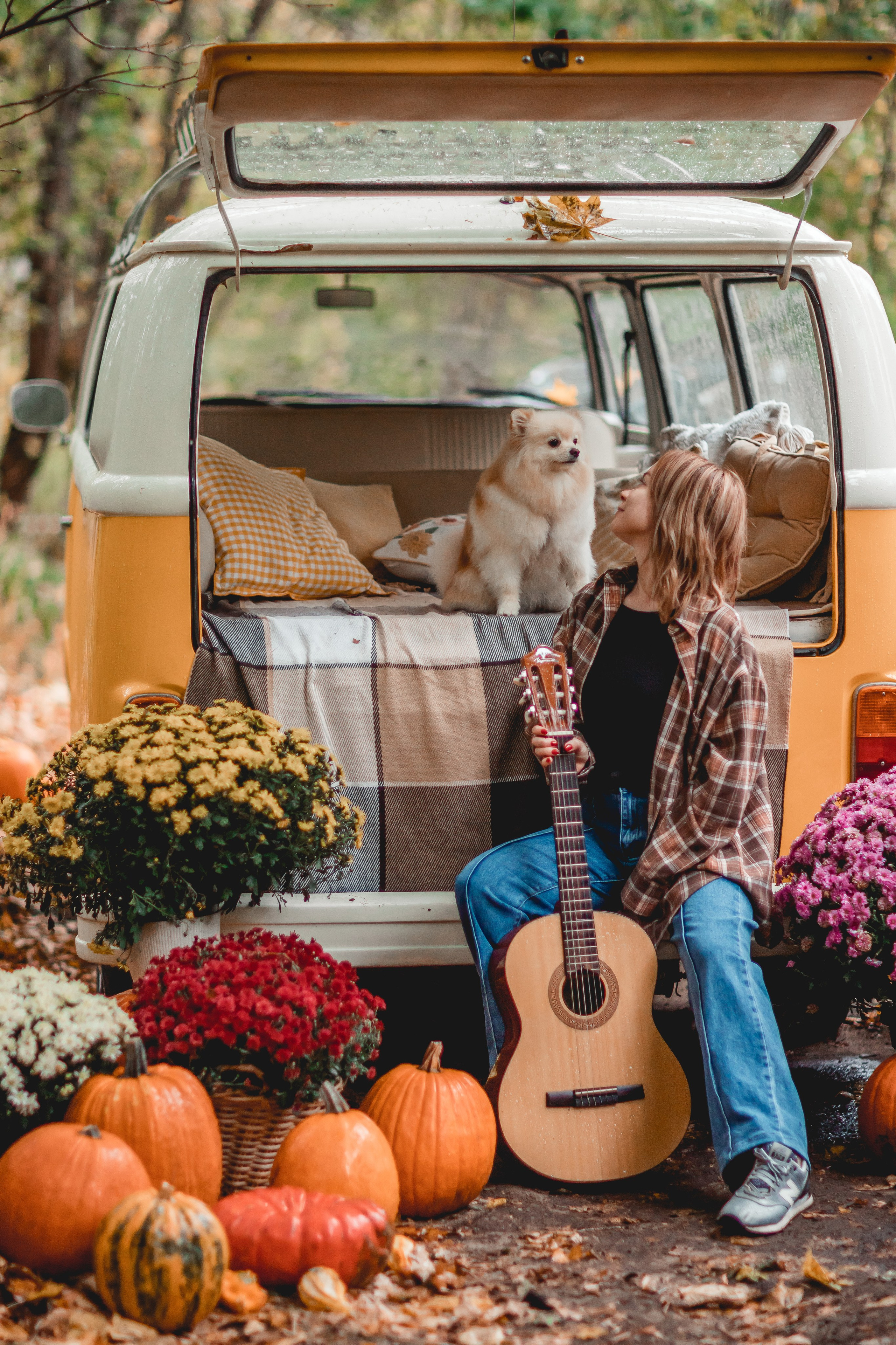 Ксения и Юки. Семейный фотограф анималист Мария Крючкова
