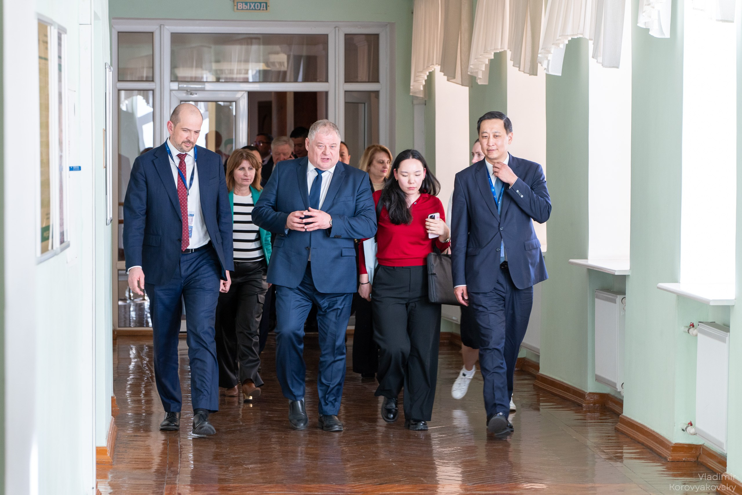 Совещание руководства ПГУПС с Делегациями Исполнительного агентства Правительства Монголии и делегацией АО «УБЖД». Фотограф Владимир Коровяковский