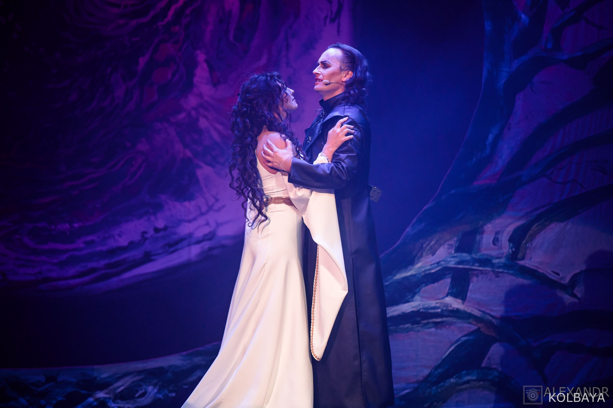 Мюзикл Дракула. Концертный и театральный репортажный фотограф в Москве Александр Колбая