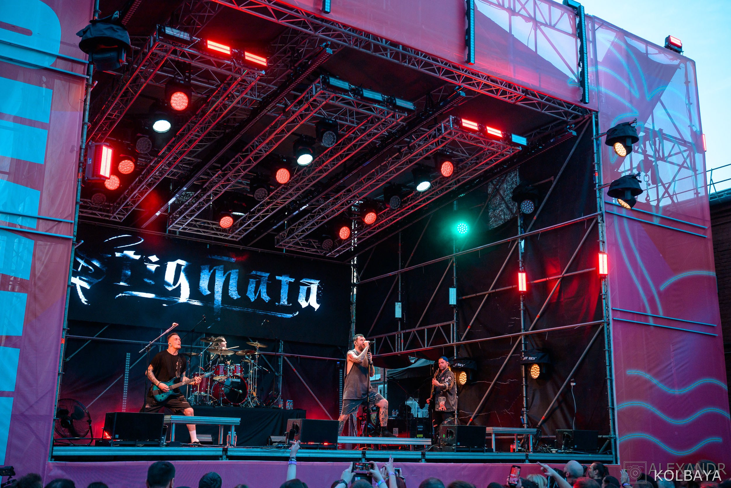 Концерт Stigmata на Red Summer (09.07.2025). Концертный и театральный репортажный фотограф в Москве Александр Колбая