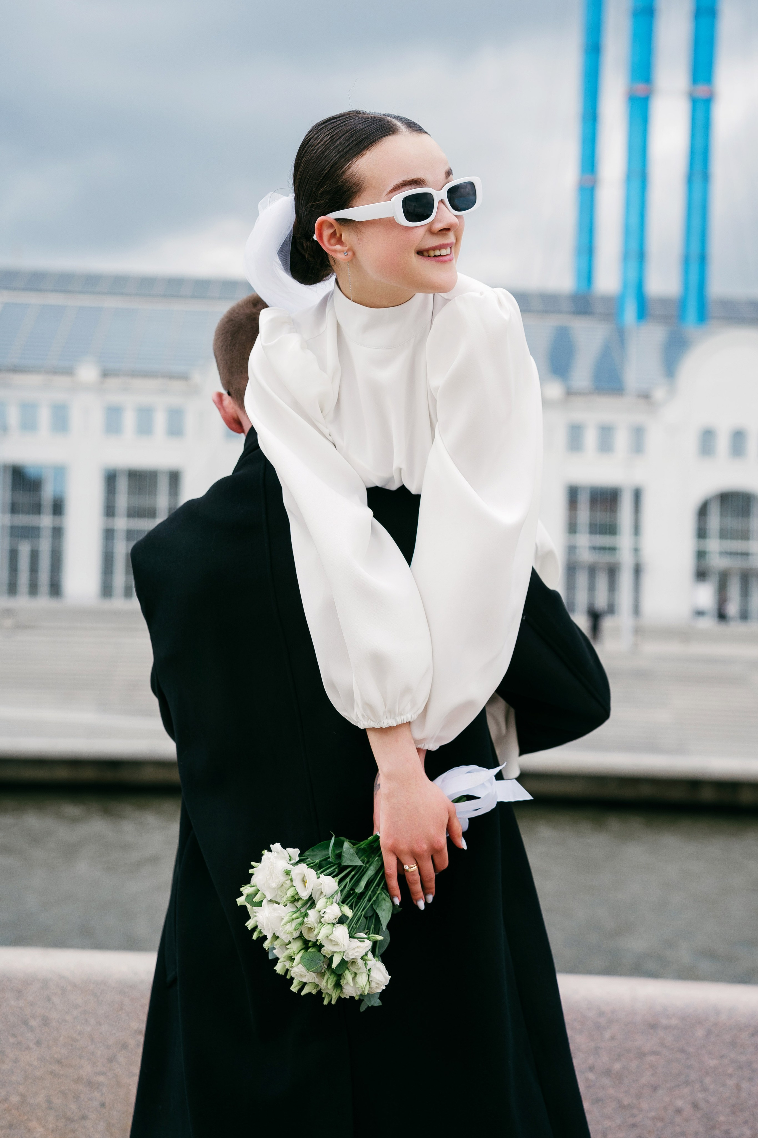 Екатерина и Никита. ЗАГС и прогулка. Фотограф и видеограф в Москве и Московской области Мария Вишня