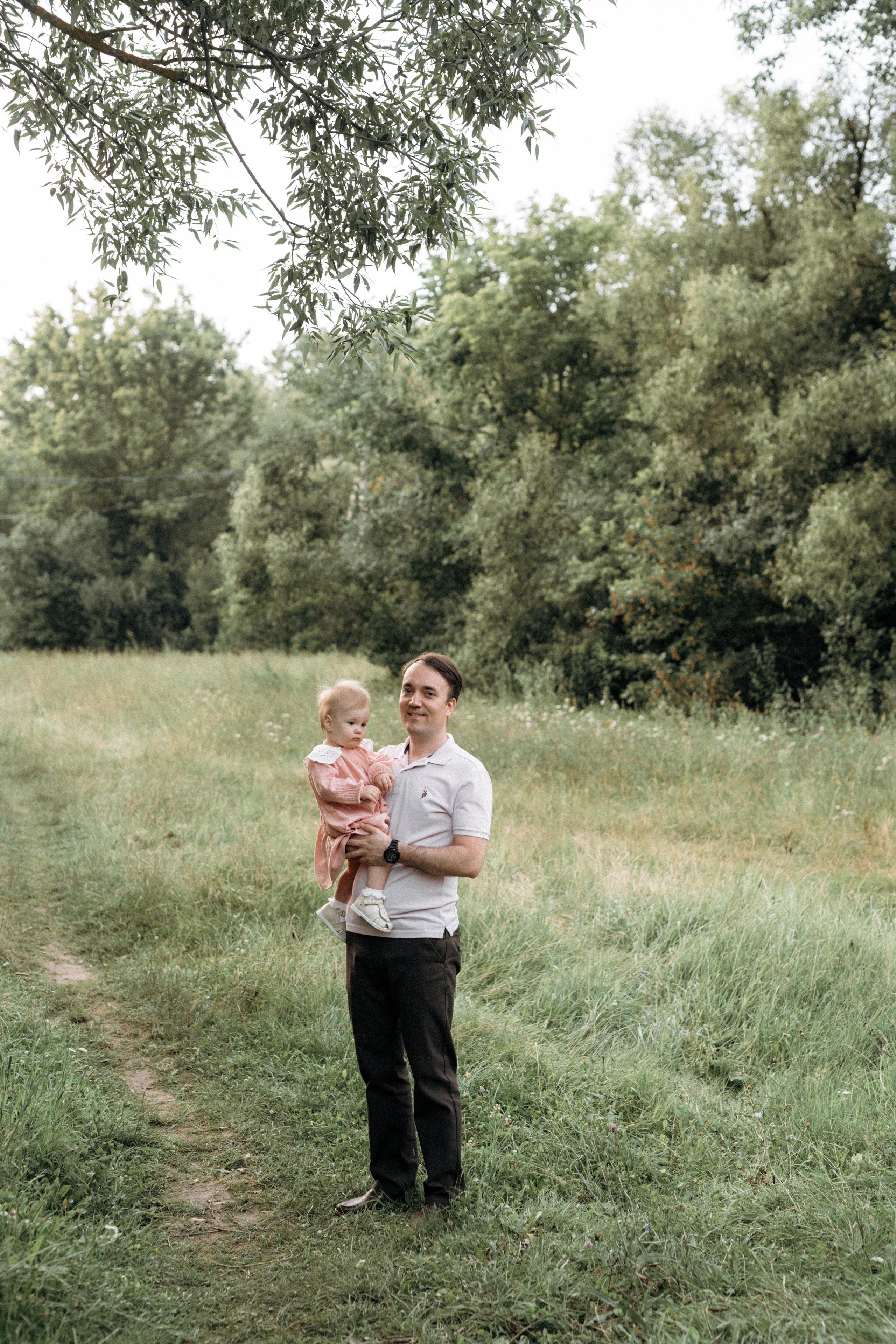Семейная фотосессия на берегу реки для Миши, Тани, Сони и Таи. Свадебный фотограф в Тамбове Павел Четвертков