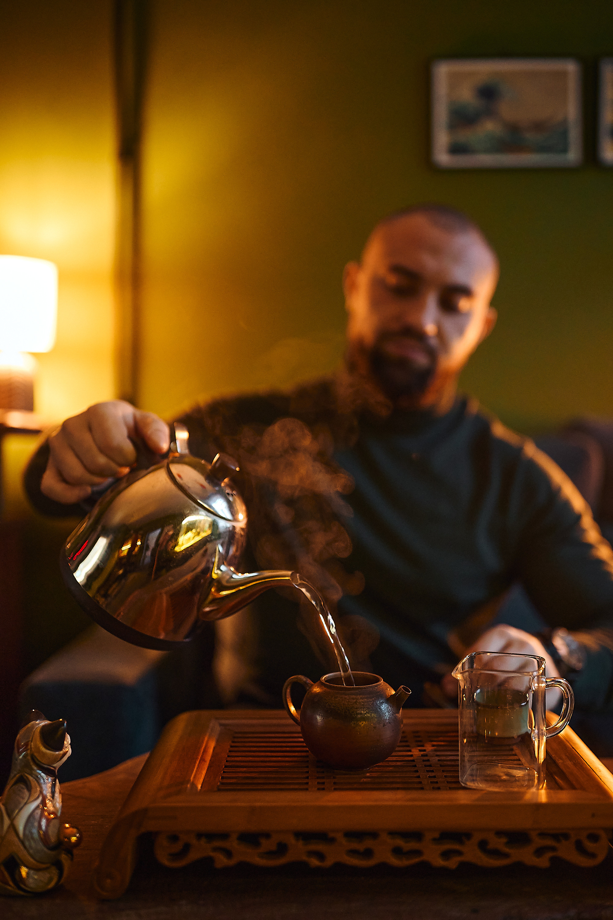 Сергей и портреты в чайной. Иван Март Свадебный и портретный фотограф Тюмень