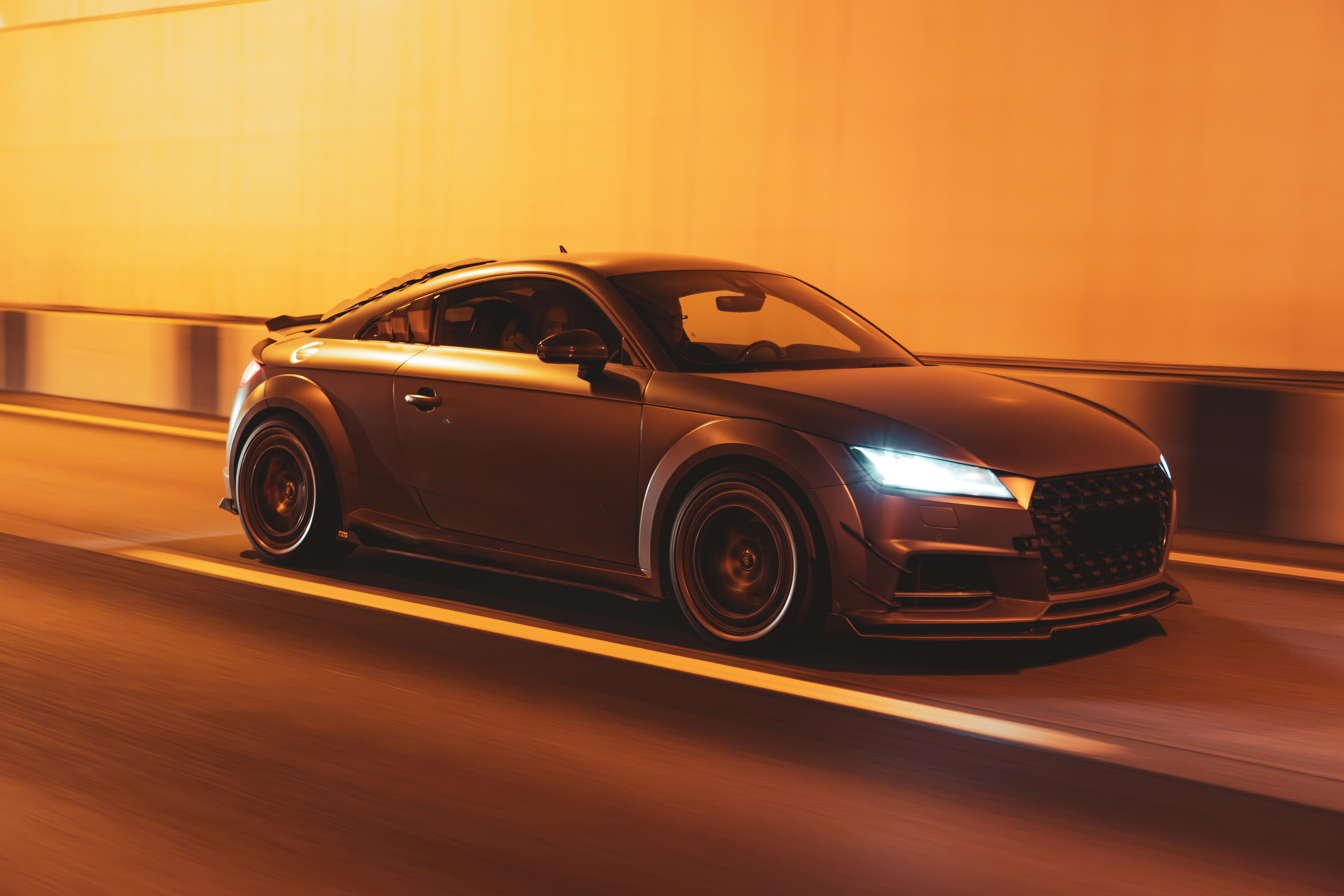 Audi TTs Night ed. Автомобильный фотограф в Санкт-Петербурге